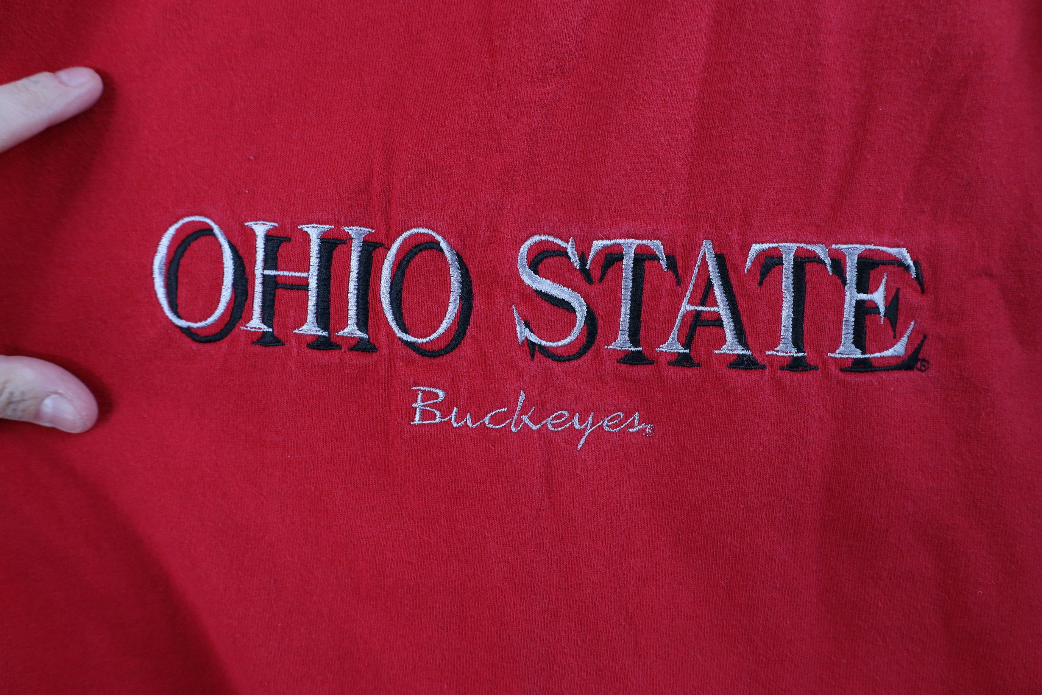 Vintage Vintage 90s Ohio State University Short Sleeve T-Shirt USA Size US M / EU 48-50 / 2 - 4 Thumbnail