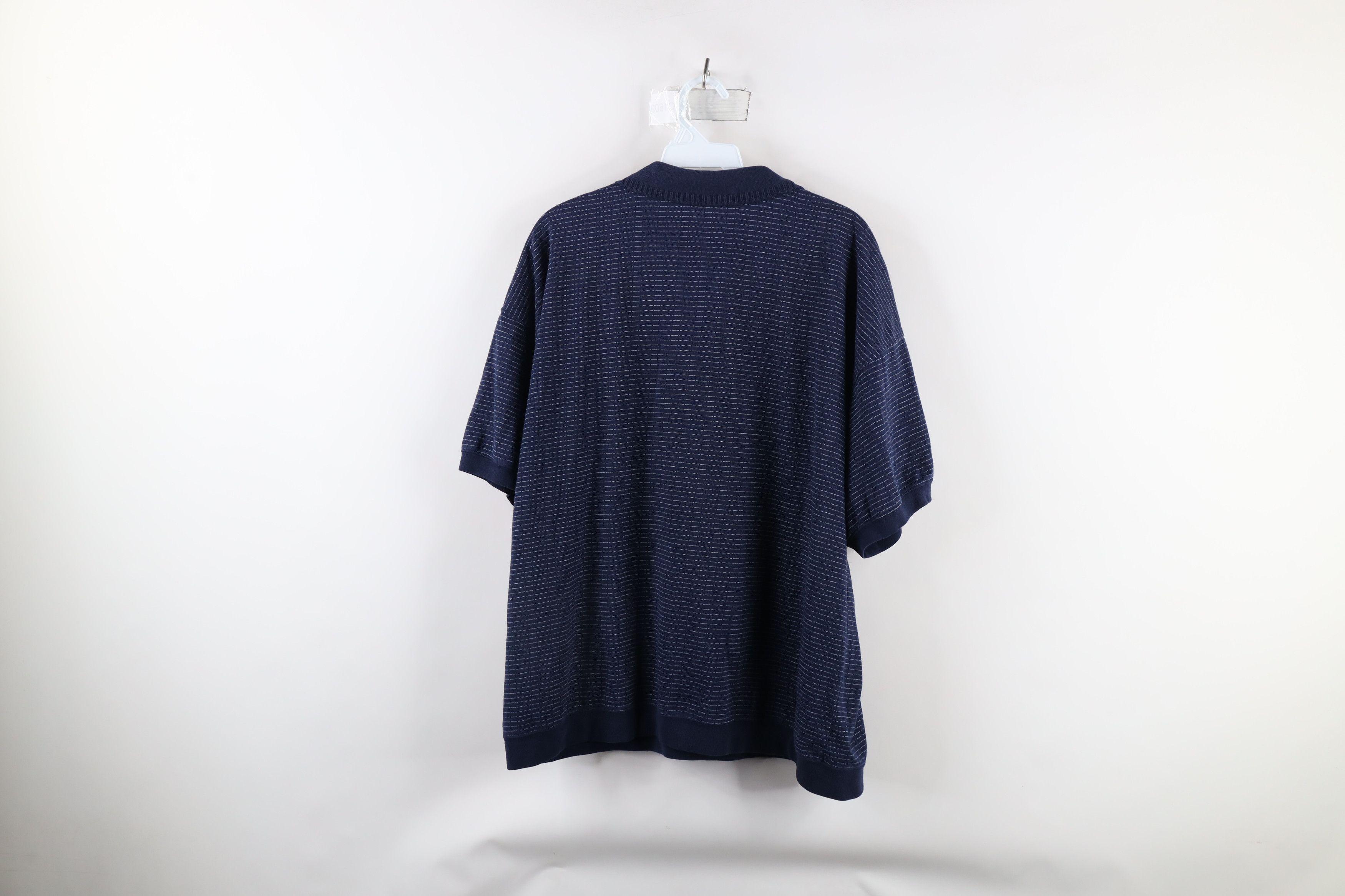 Vintage Vintage 90s Streetwear Knit Collared Pullover Polo Shirt Size US XL / EU 56 / 4 - 6 Thumbnail