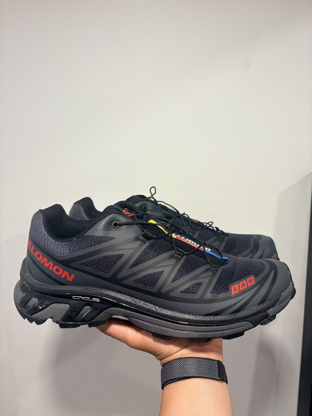 JJJJound x Salomon XT-6 Black Fiery Red