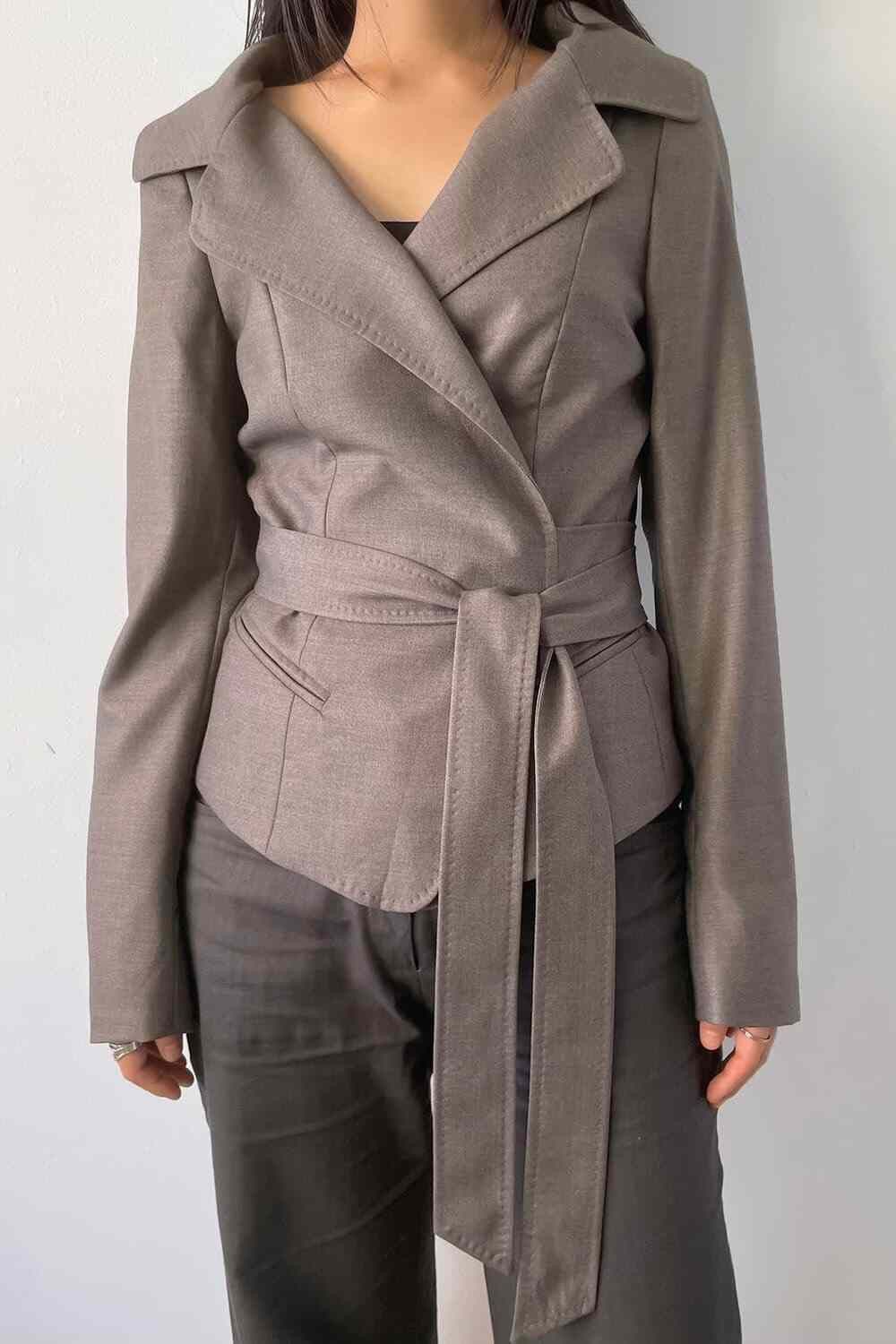 Max Mara Max Mara Vintage Strapped Jacket Size M / US 6-8 / IT 42-44 - 1 Thumbnail