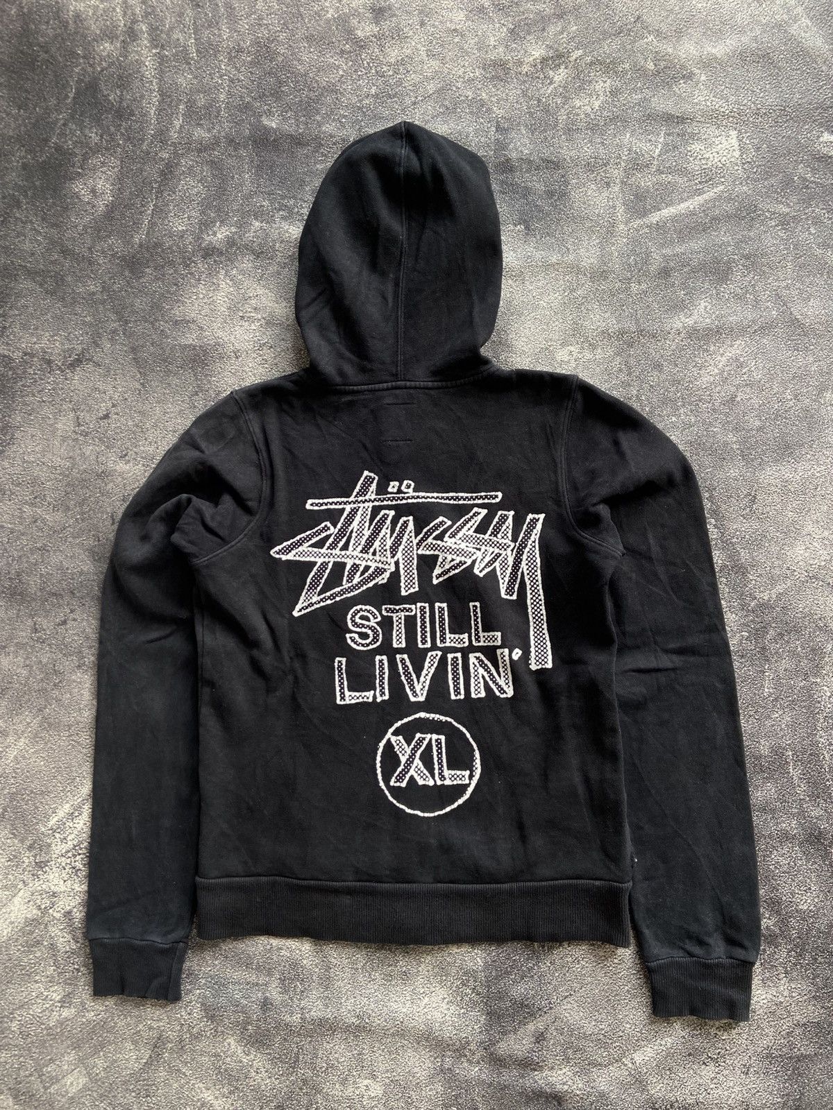 Stussy 💀LAST DROP💀Rare Stussy Still Livin Vintage Hoodie Size US XS / EU 42 / 0 - 10 Thumbnail