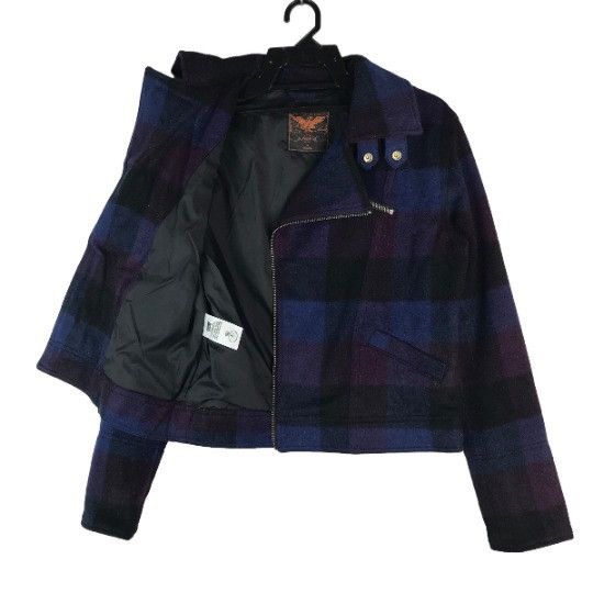 Rare LEVIS wool plaid design rockers jacket