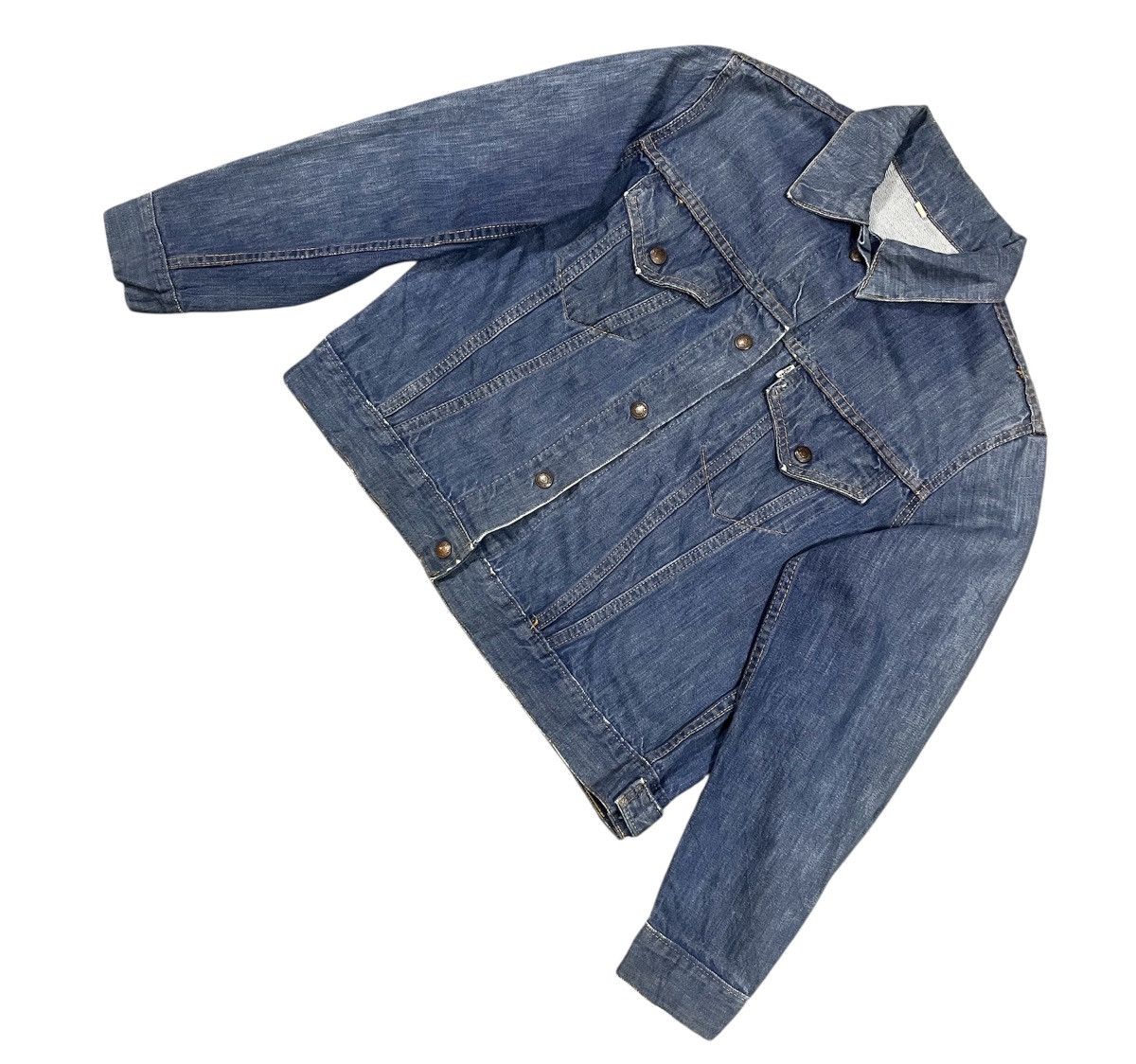 Levi's Vintage 70s levis for gals big e snap button Size L / US 10 / IT 46 - 2 Thumbnail