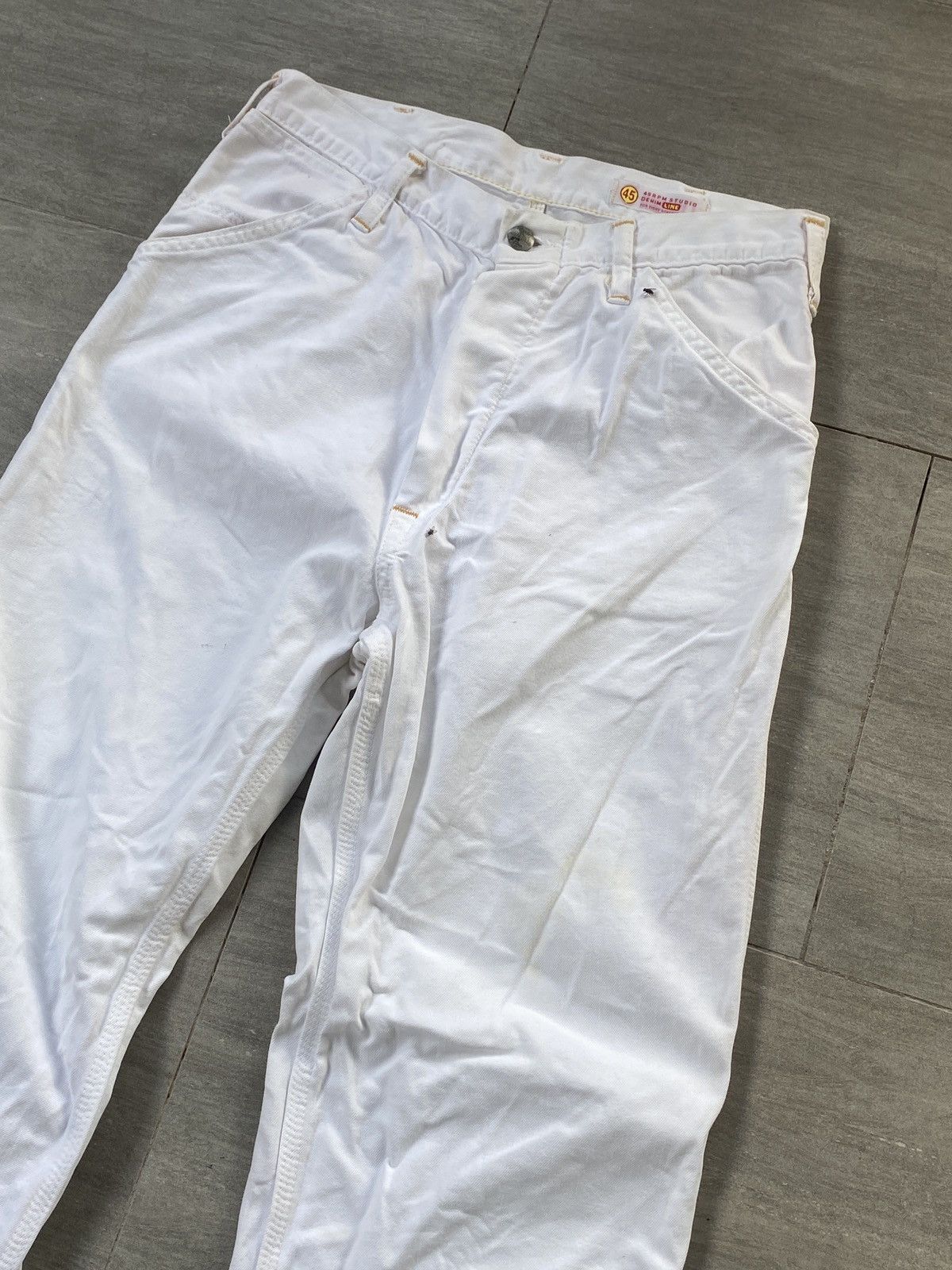 45rpm 🔥OFFER NOW🔥Vintage 45 RPM Studio Denim Line Carpenter Pants Size US 29 - 4 Thumbnail