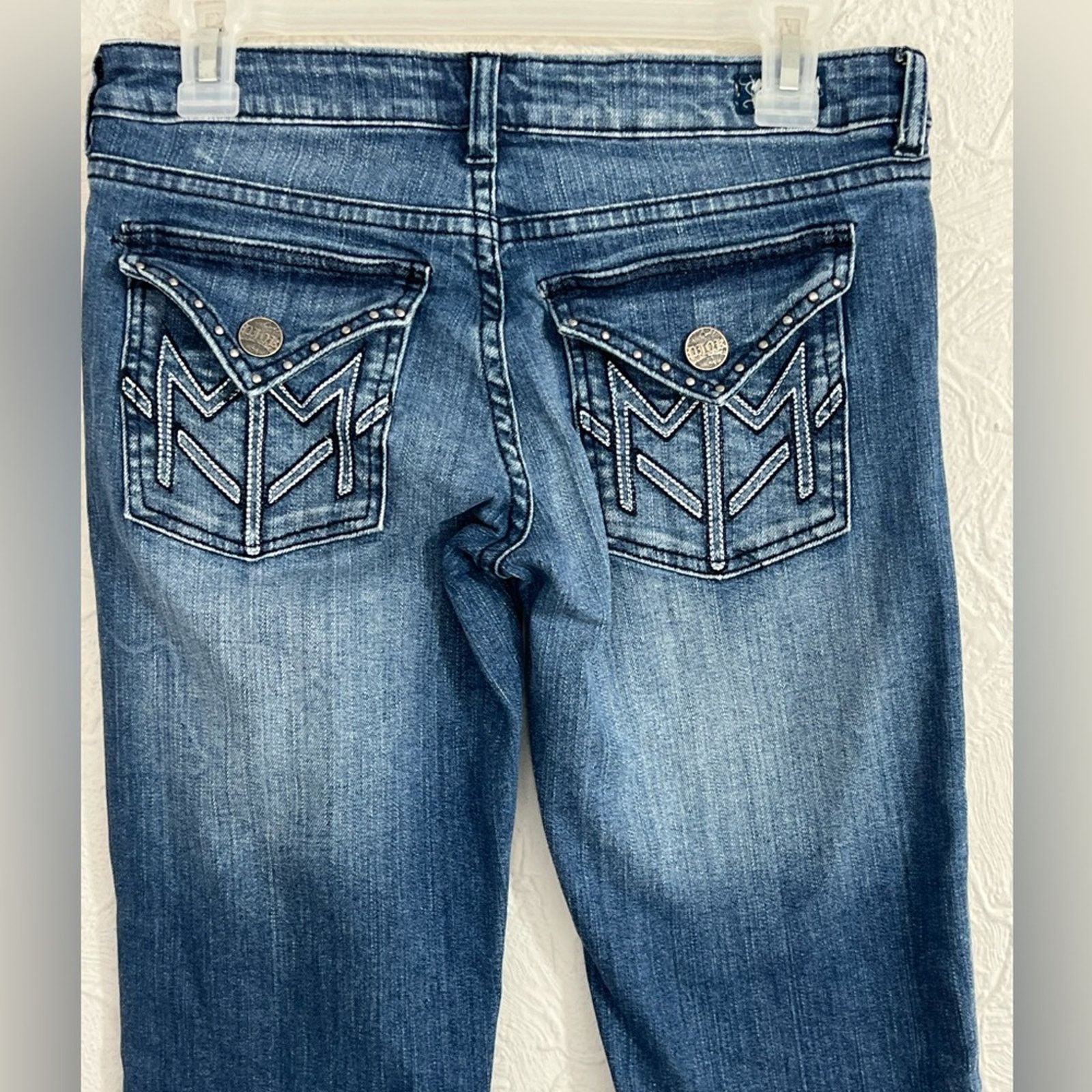 Other Blac Label Pink Low Rise Straight Leg Jeans Women Sz 27x34 Size 27" / US 4 / IT 40 - 4 Thumbnail