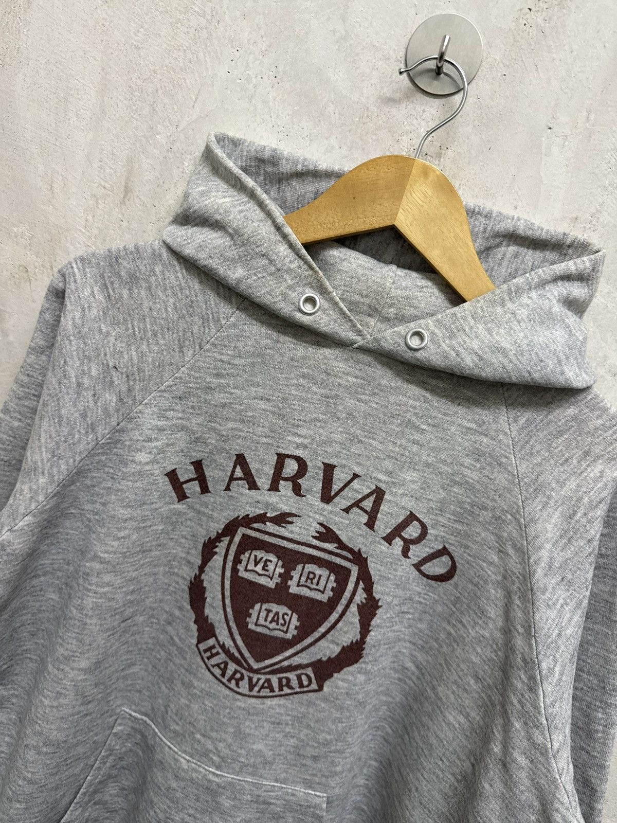 Champion Vintage 80s Champion Harvard University Hoodie Size US XL / EU 56 / 4 - 4 Thumbnail