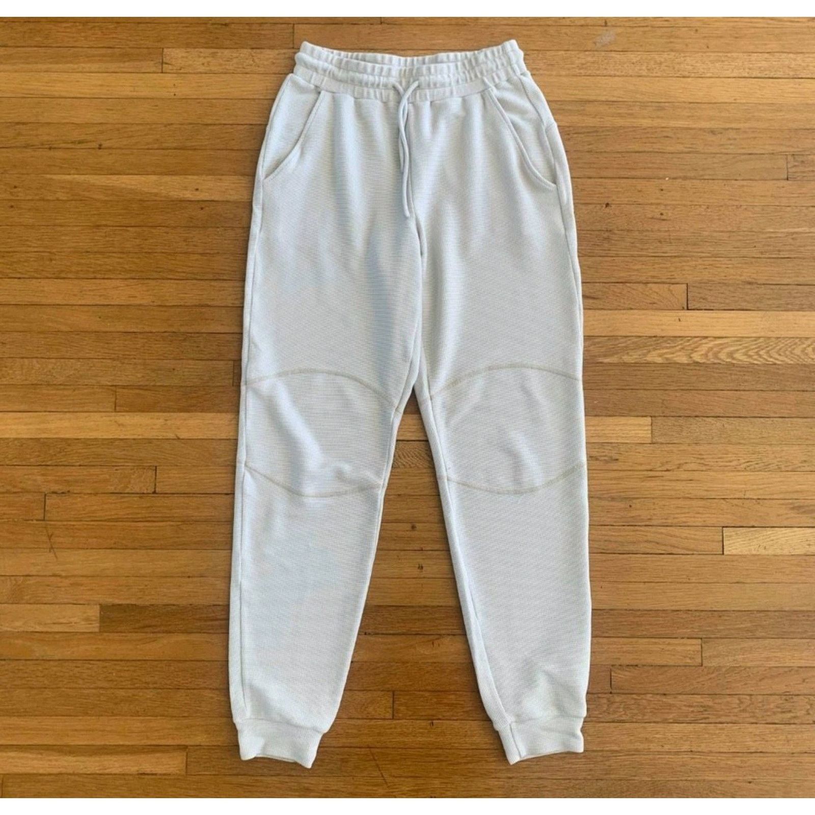 Alo Women’s alo Yoga Micro Waffle Fireside Sweatpants Jogger 2XS Size 25" / US 0 / IT 36 - 5 Thumbnail