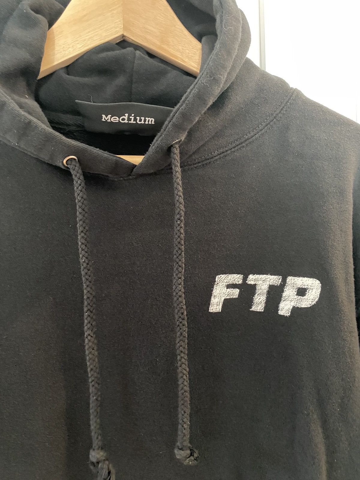 Fuck The Population FTP Scribble Logo Pullover Hoodie MEDIUM Size US M / EU 48-50 / 2 - 6 Thumbnail