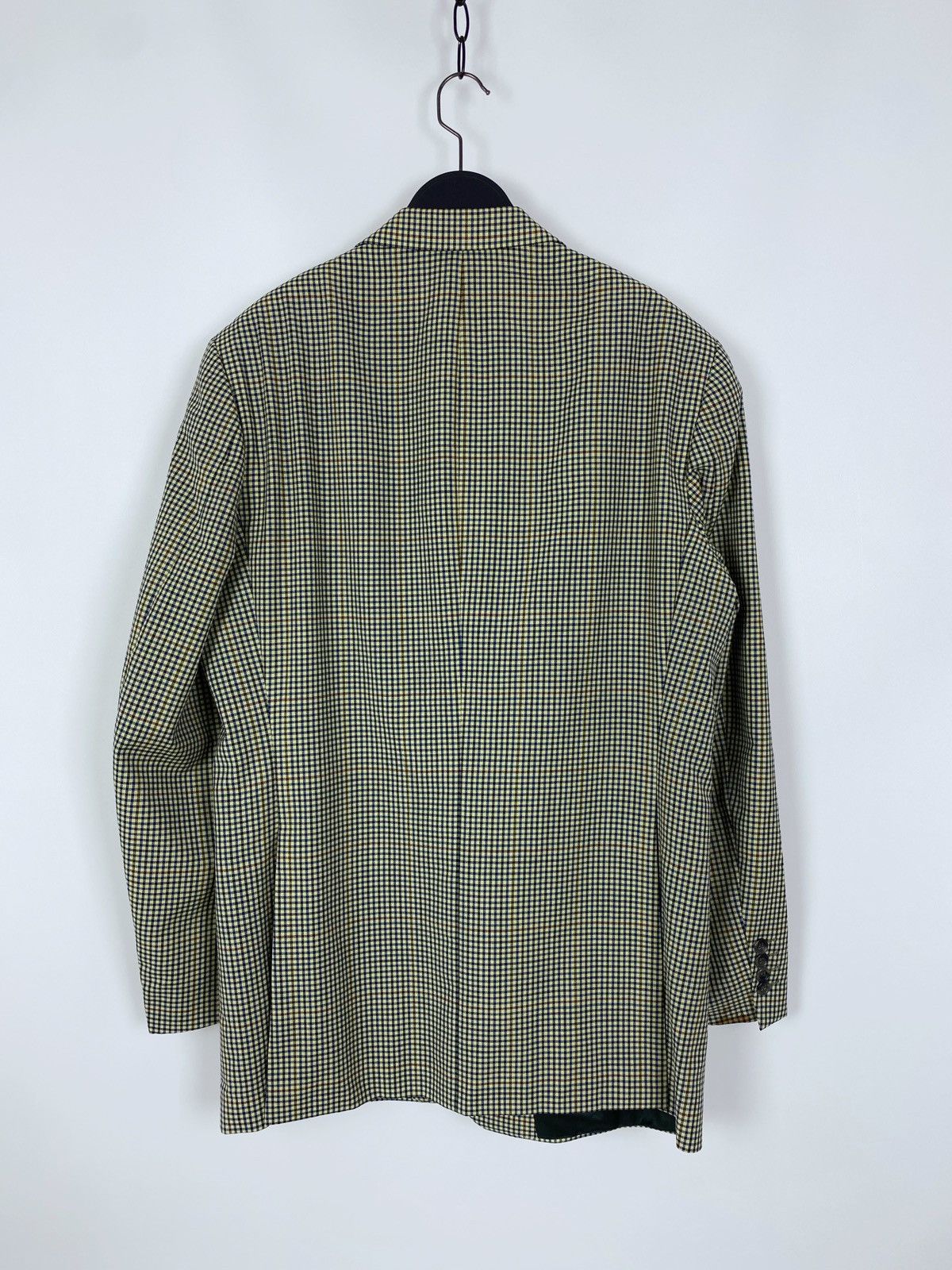 Burberry 1990’s Vintage Burberrys Check Wool Blazer Jacket Size 52S - 10 Thumbnail