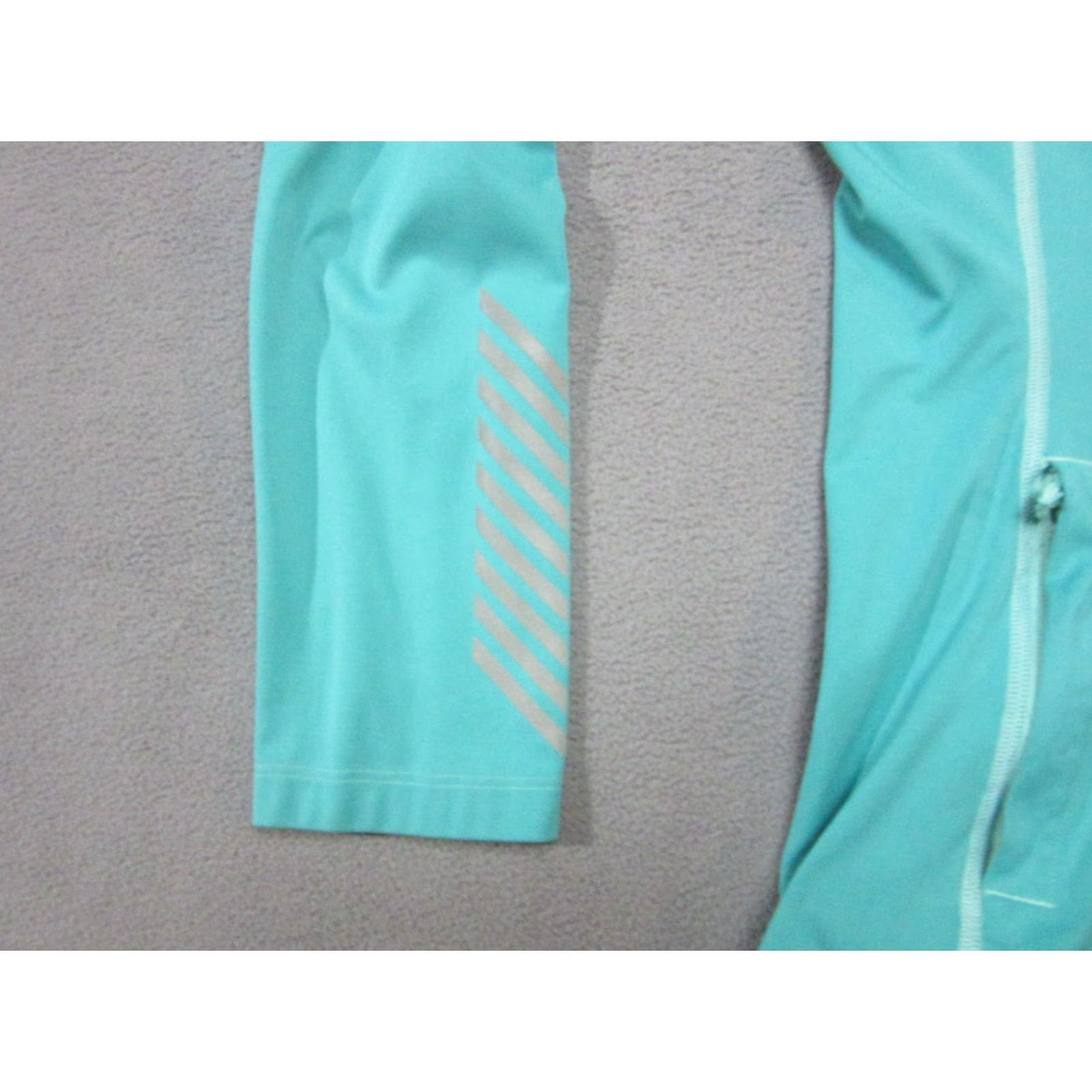 Helly Hansen Helly Hansen Training Jacket Womens Small Aqua Blue Hooded Activewear Full Zip Size S / US 4 / IT 40 - 2 Thumbnail