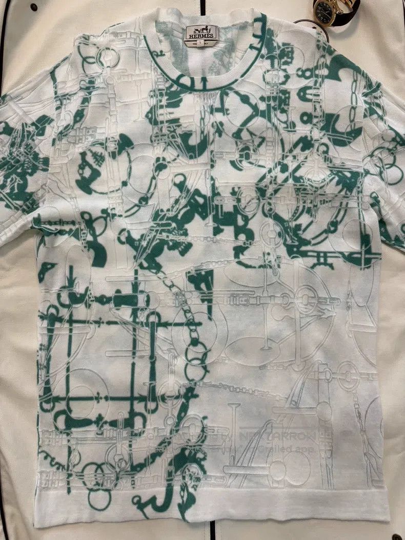 Hermes Hermes Spring/Summer Polo Shirt Size L / US 10 / IT 46 - 2 Thumbnail