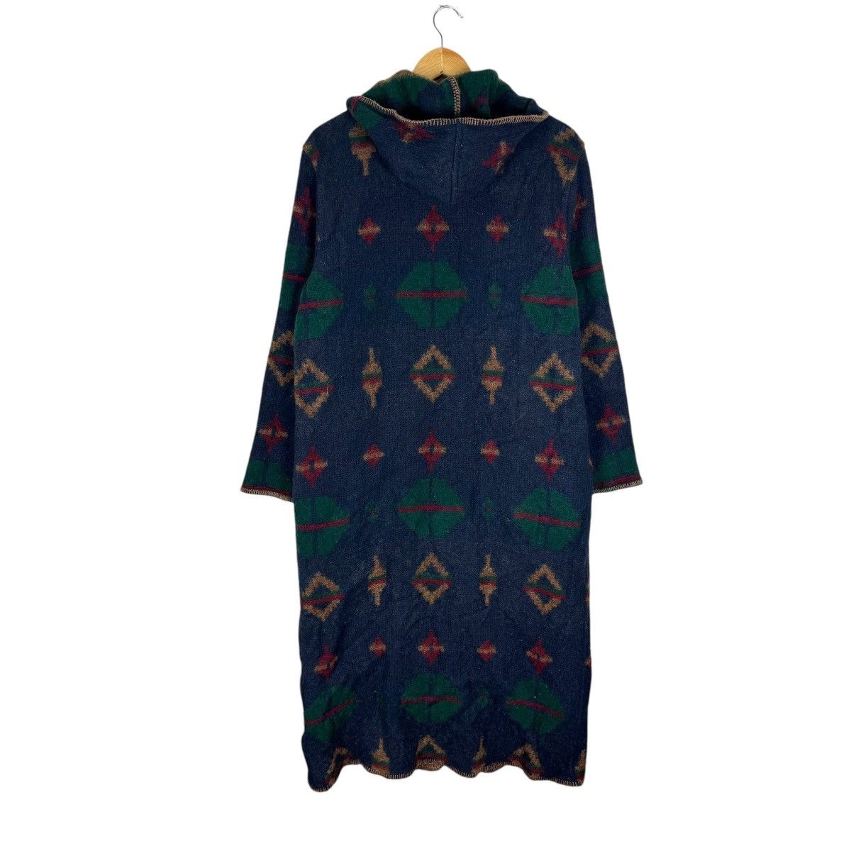 🔥WOOLRICH NATIVE NAVAJO REVERSIBLE LONG JACKET