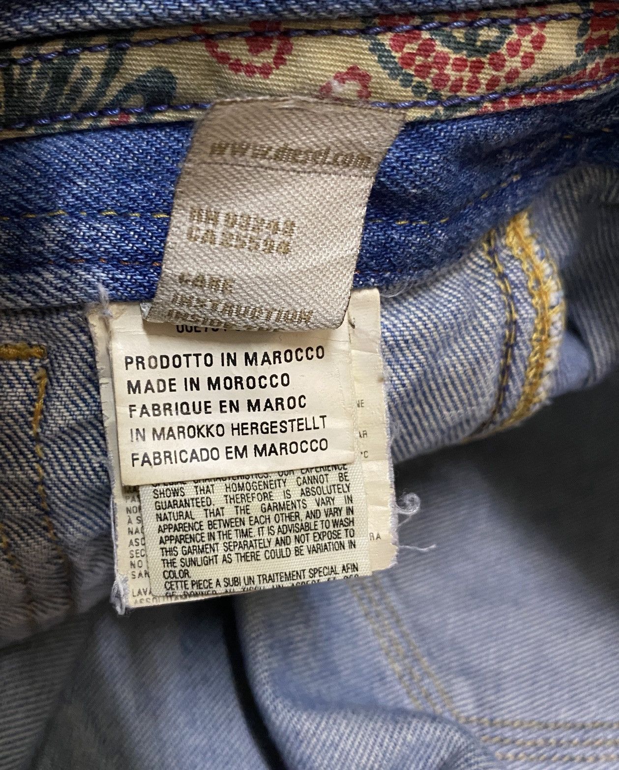 Diesel × If Six Was Nine × Vintage Rare Design Vintage Brand Diesel Flared Jeans 1990s Size US 28 / EU 44 - 8 Thumbnail