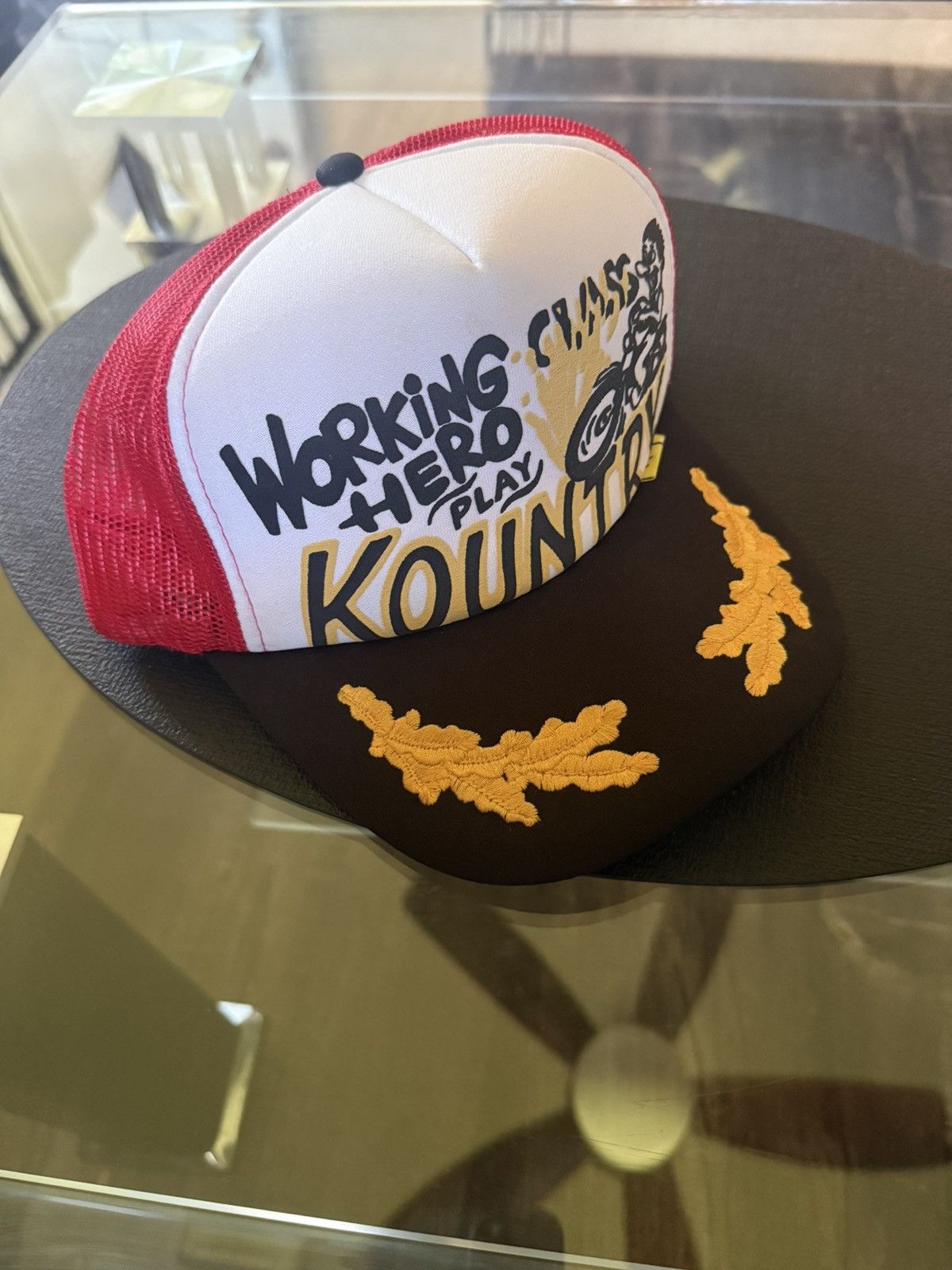 Kapital × Kapital Kountry KAPITAL WORKING CLASS HERO TRUCKER HAT