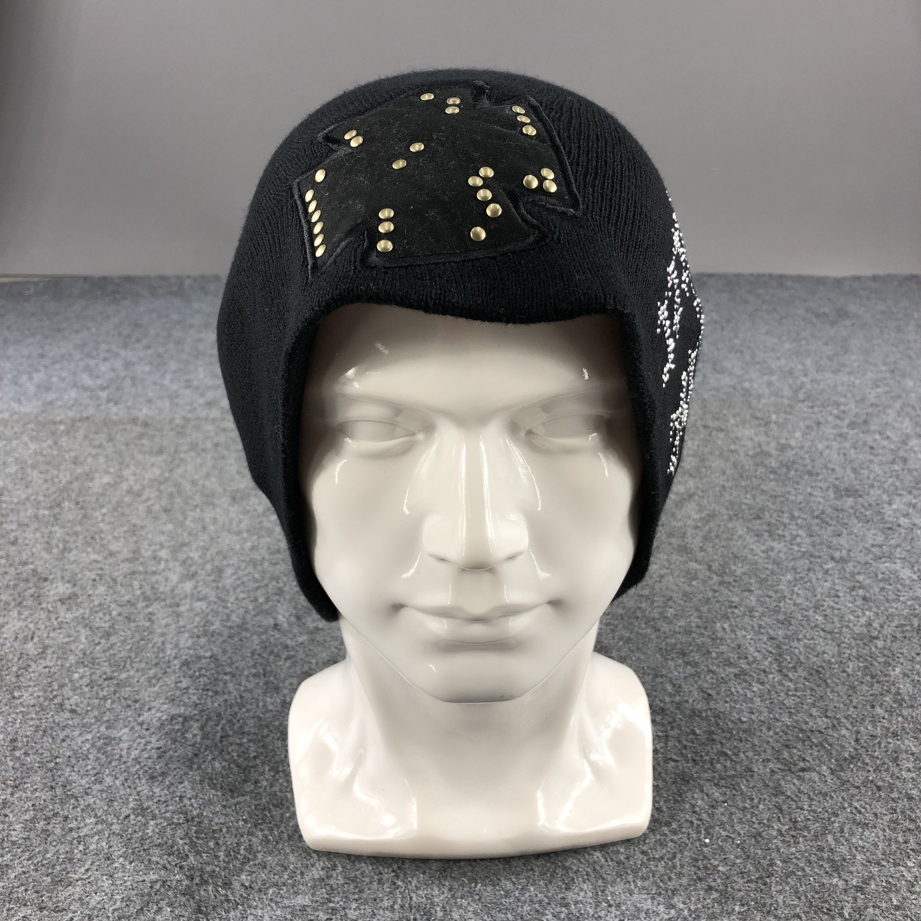 Seditionaries Fortune Seeker Cross Slouchy Beanie Snowcap Snow Hat B362 Size ONE SIZE - 2 Thumbnail