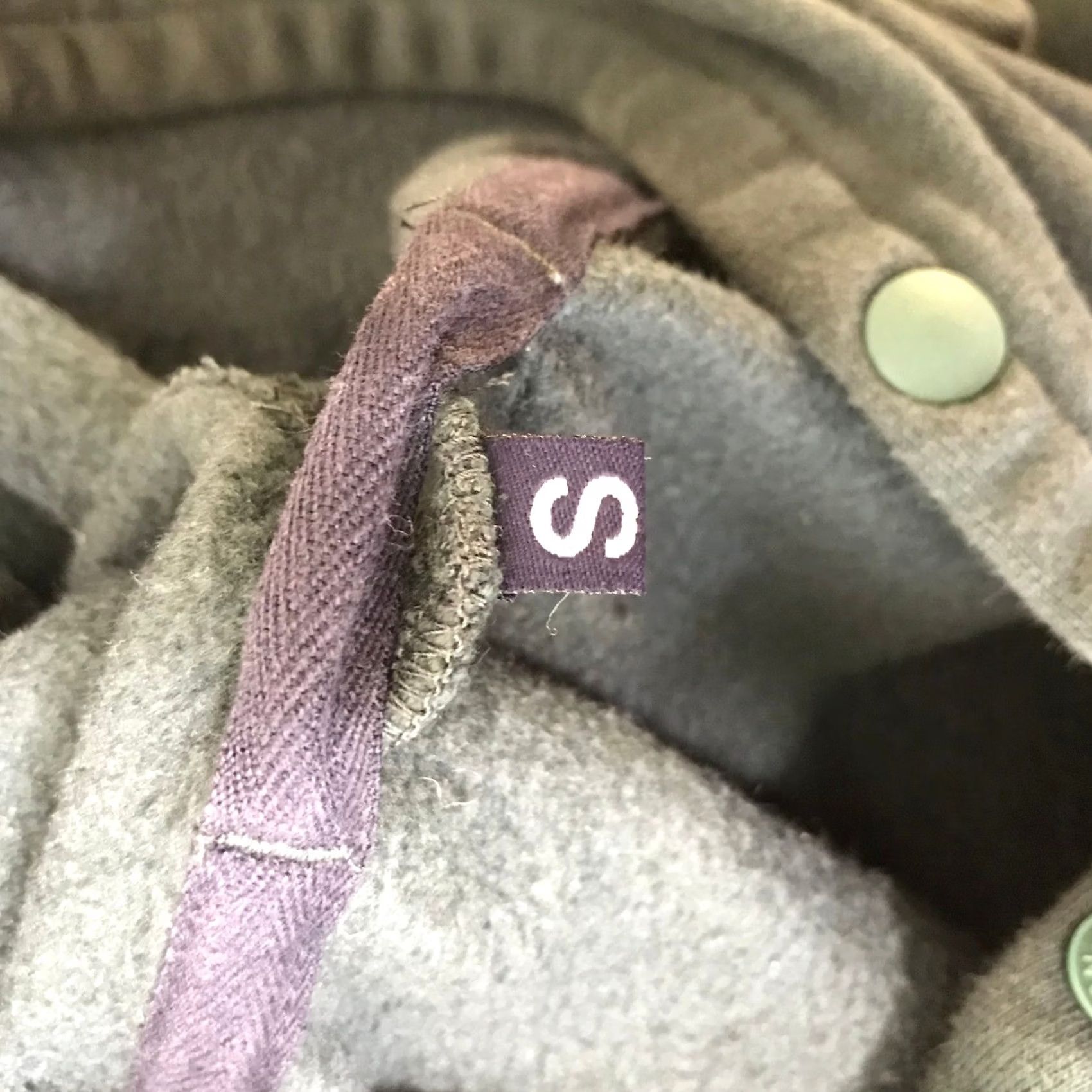 Vintage Dovetail Workwear Hoodie Womens S Green Tough As The Work Snap Neck Pullover Hooded Sweatshirt Size S / US 4 / IT 40 - 7 Thumbnail