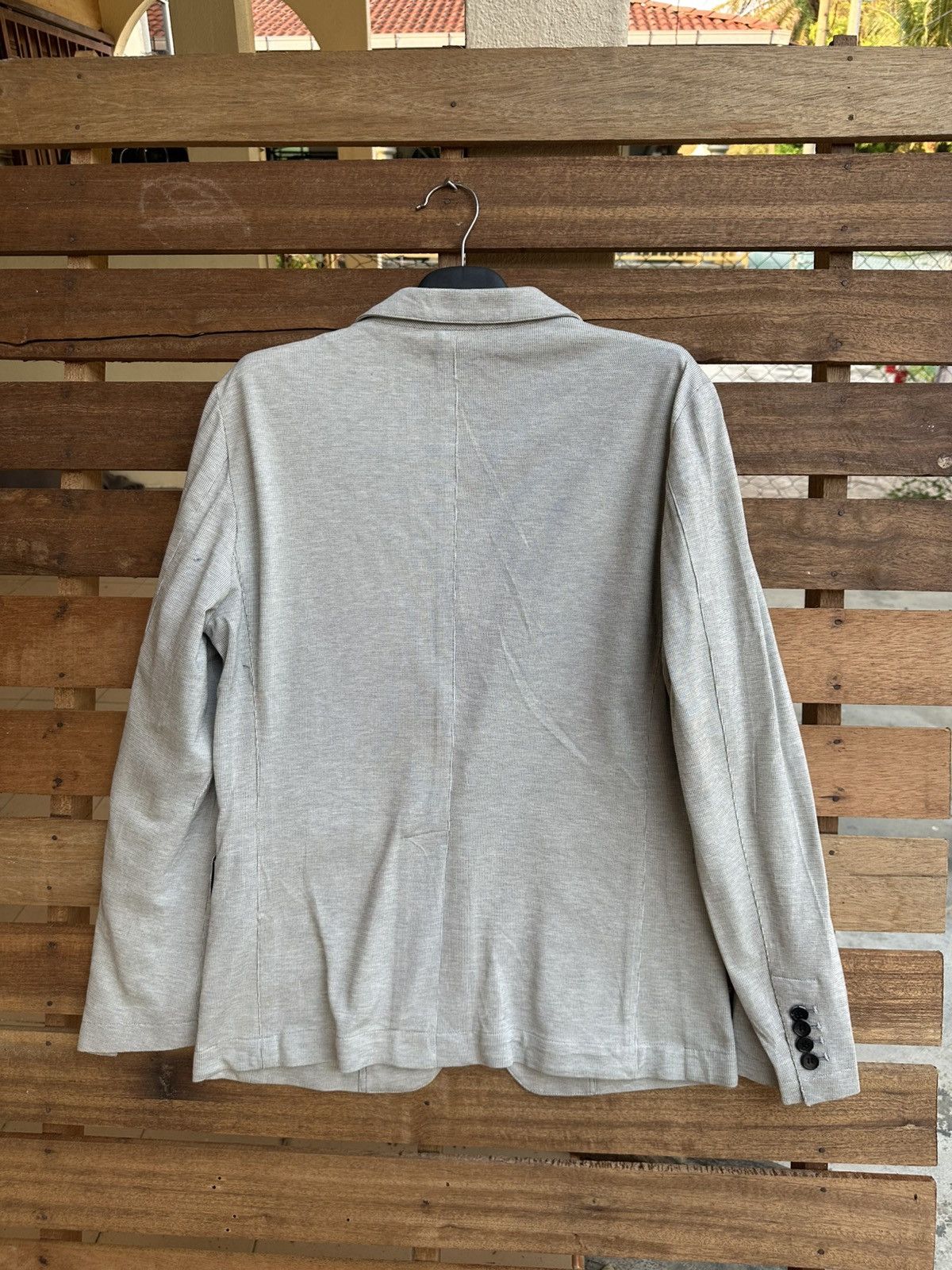 Katharine Hamnett London Archival KATHARINE HAMNETT LONDON Knit Blazer Jacket Size US L / EU 52-54 / 3 - 2 Thumbnail