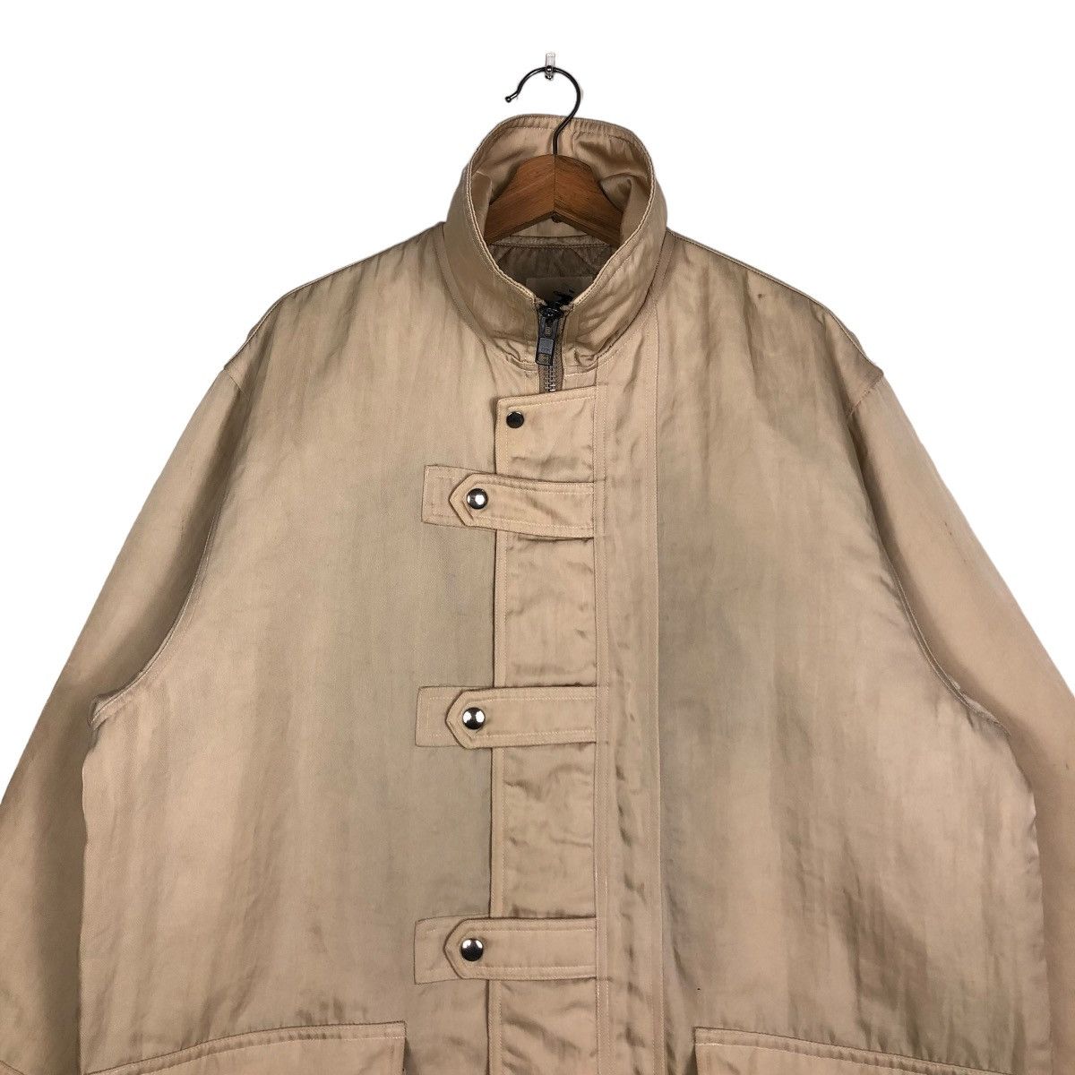 Issey Miyake 🔥HEAVY JACKET BIKER HAI SPORTING GEAR BONDAGE PARACHUTE Size US L / EU 52-54 / 3 - 5 Thumbnail