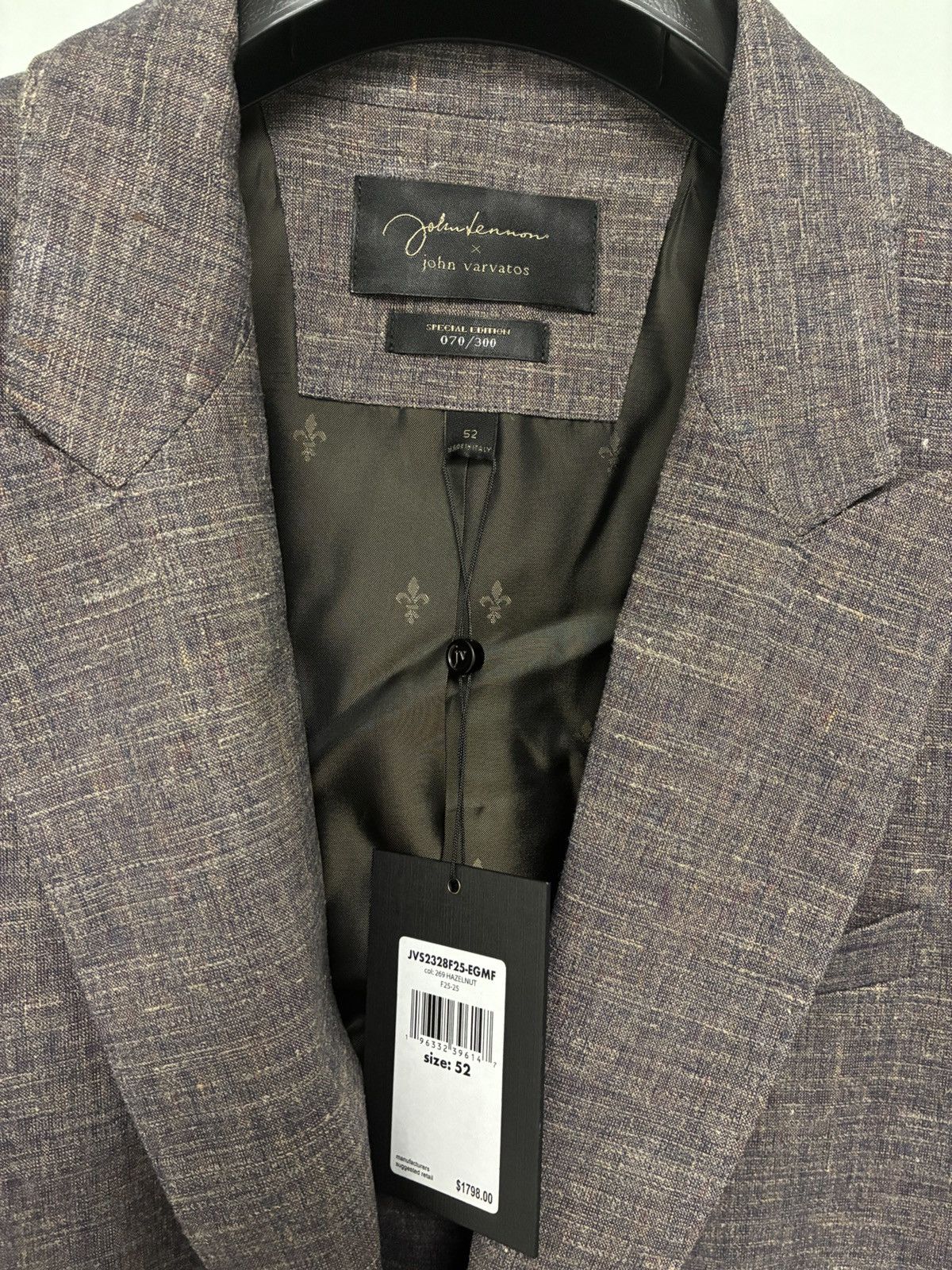John Varvatos Lennon Regis Jacket EU 52 USA 42 Size US L / EU 52-54 / 3 - 20 Thumbnail