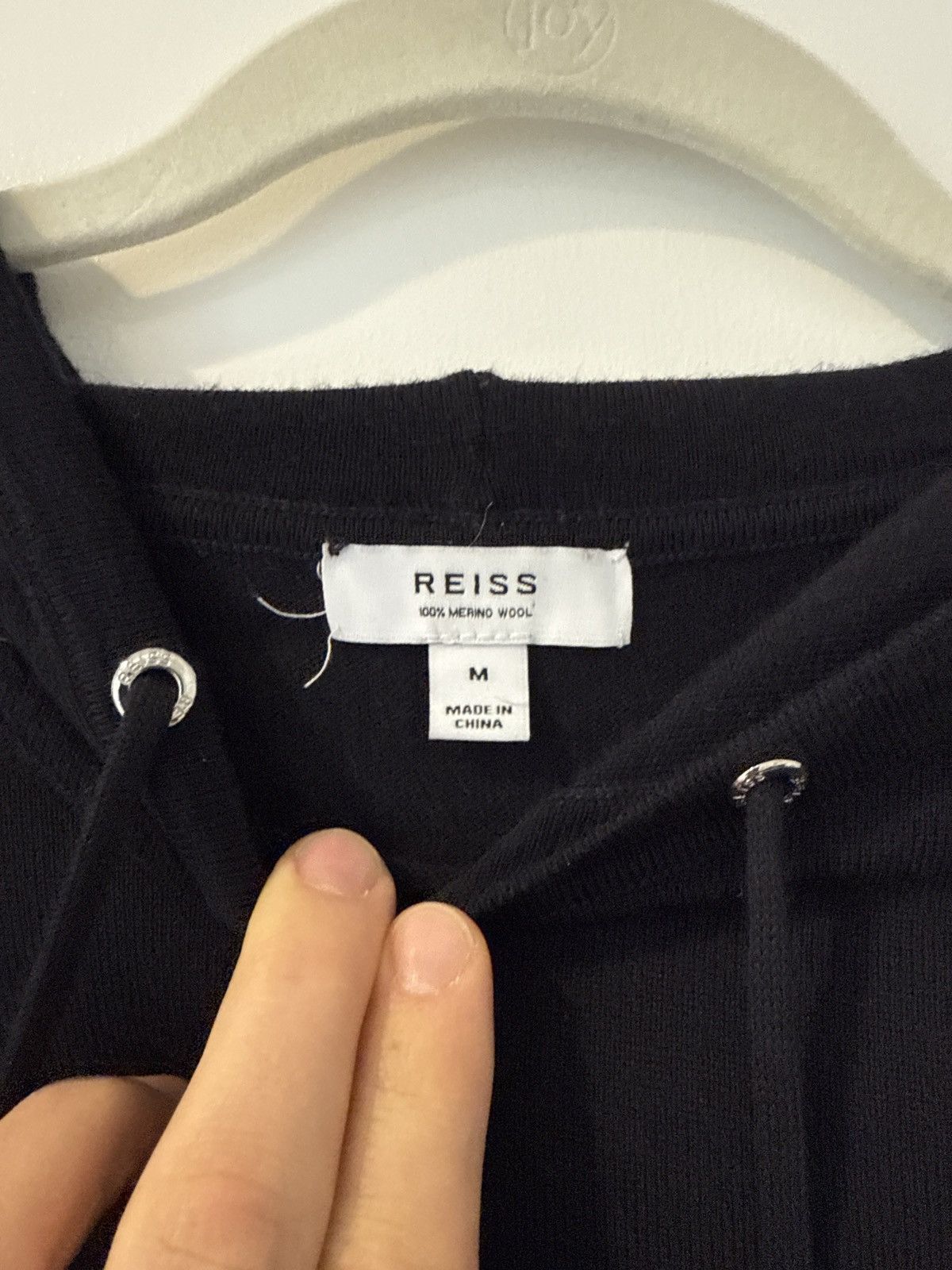 Reiss Reiss Navy Cashmere Sweatshirt Size US M / EU 48-50 / 2 - 3 Thumbnail
