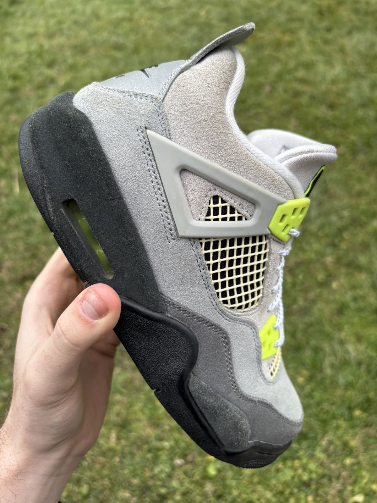 Jordan Brand Jordan 4 Retro SE GS Neon 95 2020 Size 6.5Y Size US 6.5 / EU 39-40 - 1 Thumbnail