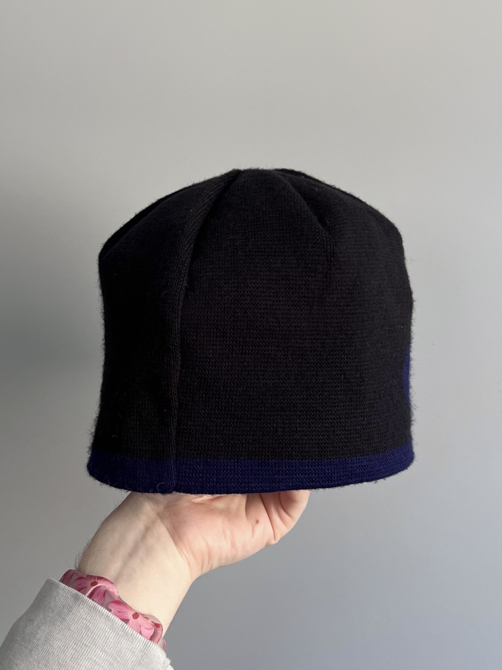 Oakley 00s Vintage Oakley Big Logo beanie hat Size ONE SIZE - 11 Thumbnail