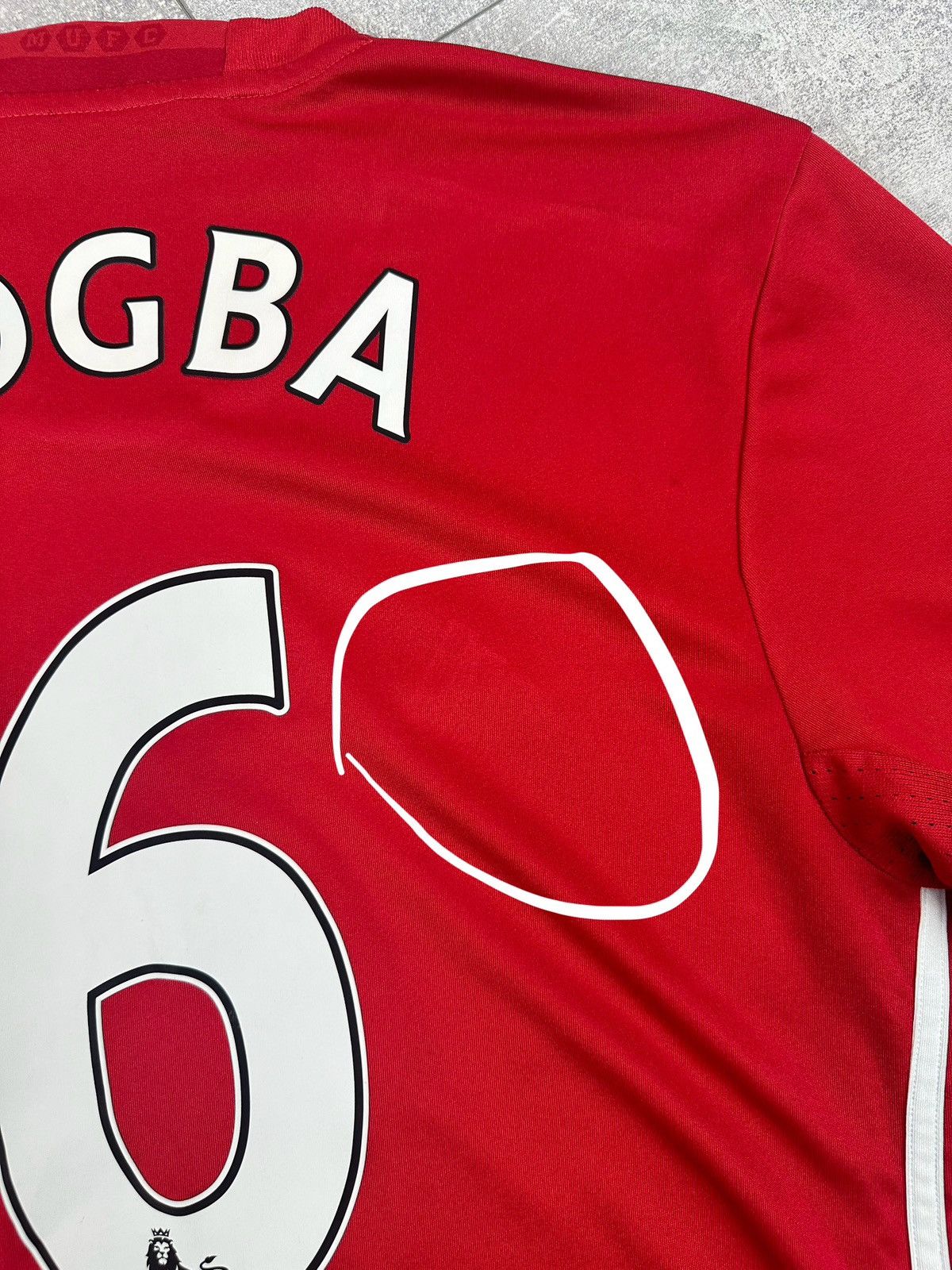 Adidas Adidas Manchester United #6 Pogba Home Jersey AI6720 Size US S / EU 44-46 / 1 - 16 Thumbnail