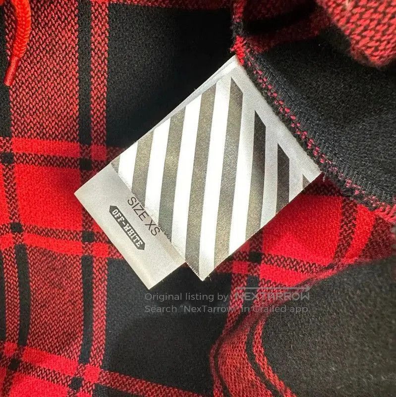 Off-White Off-White Red Wool Cardigan for Men . Size US XS / EU 42 / 0 - 5 Thumbnail