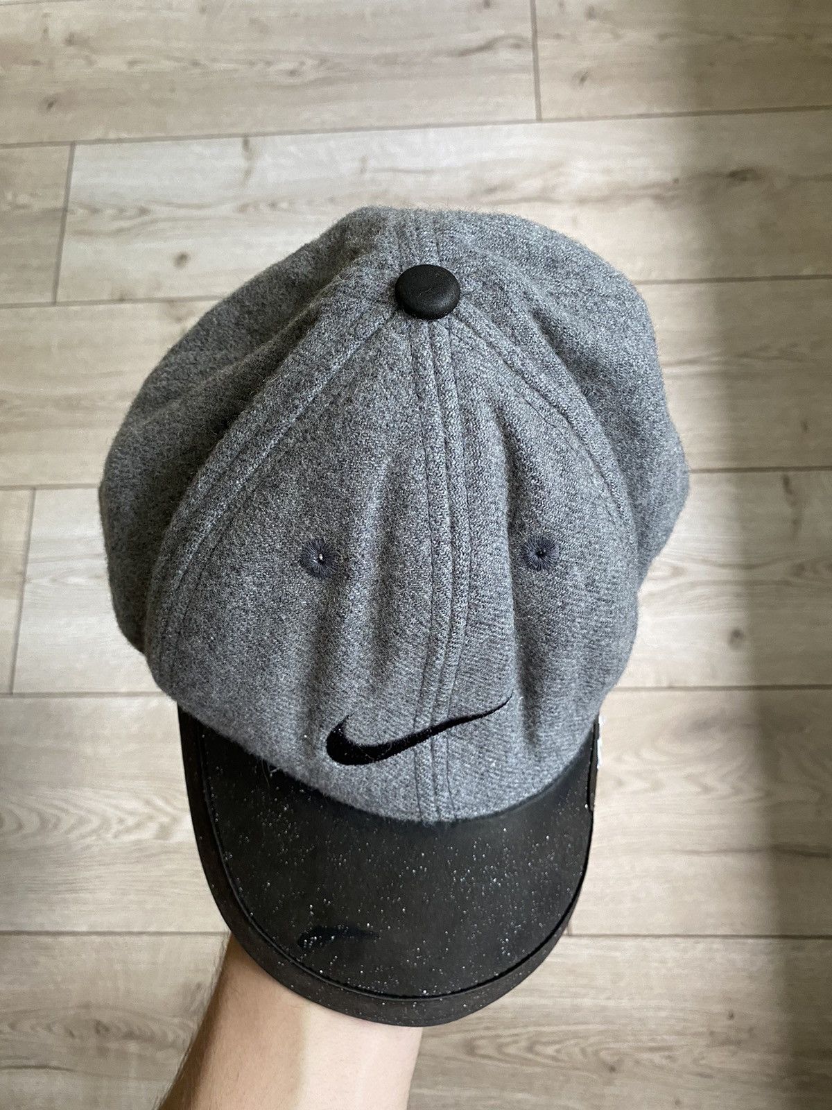 Nike × Vintage Vintage Nike y2k Wool Cap Hat Size ONE SIZE - 7 Thumbnail
