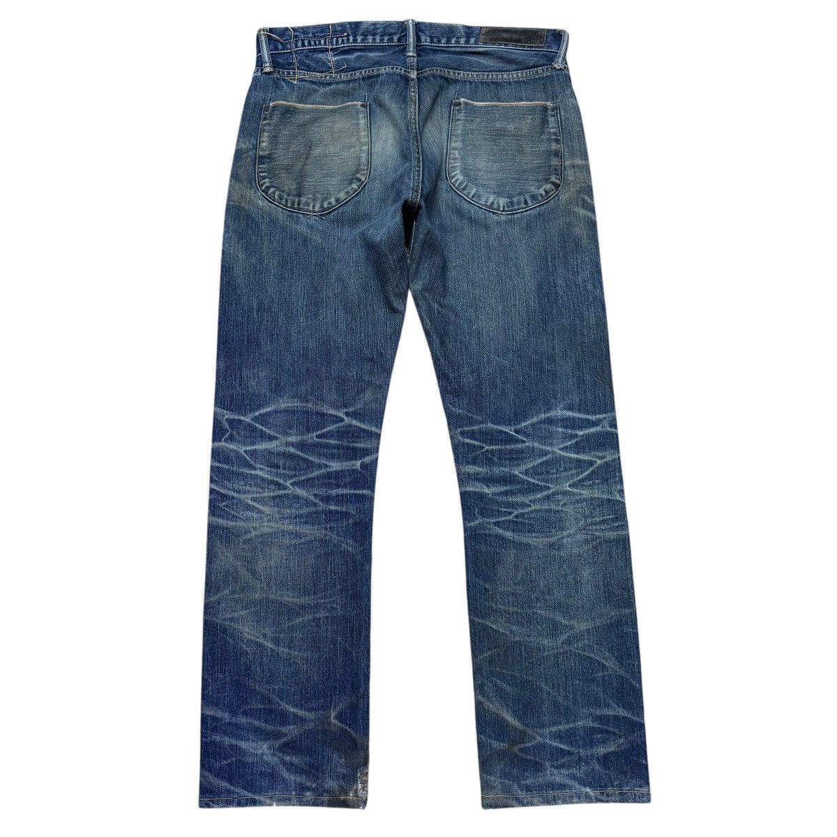 KURO Kuro Distressed Denim Selvedge Jeans Size US 32 / EU 48 - 2 Thumbnail