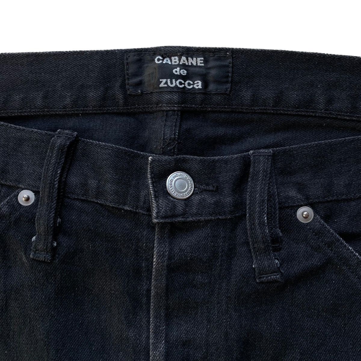 CABANE de ZUCCa Issey Miyake Archive Cabane De Zucca Button Leg Denim Pants Size US 34 / EU 50 - 5 Thumbnail