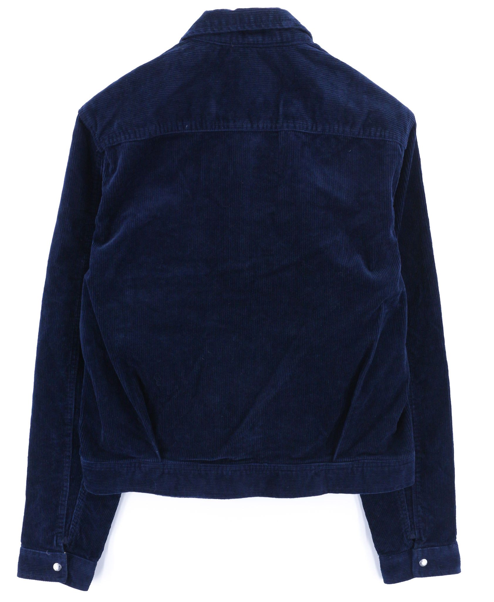 The North Face S Organic Fiber Corduroy Lined Blue Zip Jacket 79750 Size US S / EU 44-46 / 1 - 2 Thumbnail