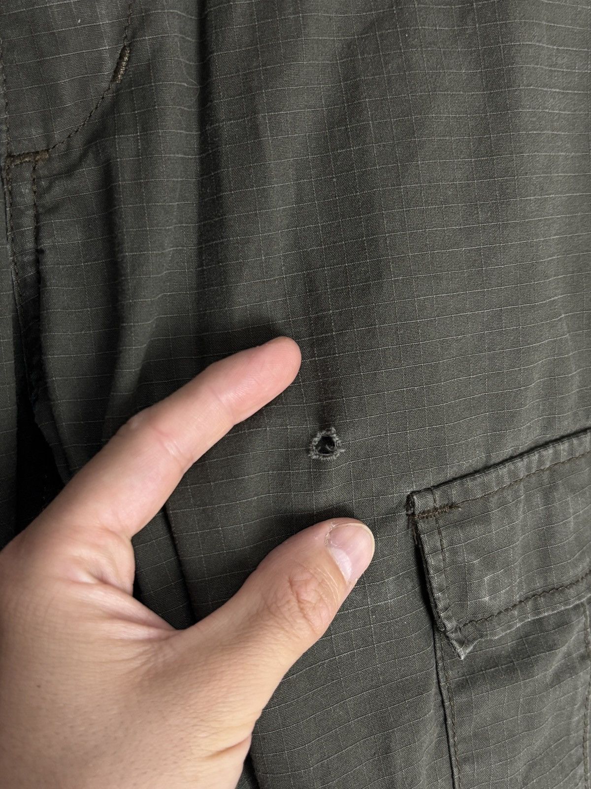 Carhartt Carhartt Khaki Cargo Aviation Vintage Pants Workwear Size US 32 / EU 48 - 9 Thumbnail