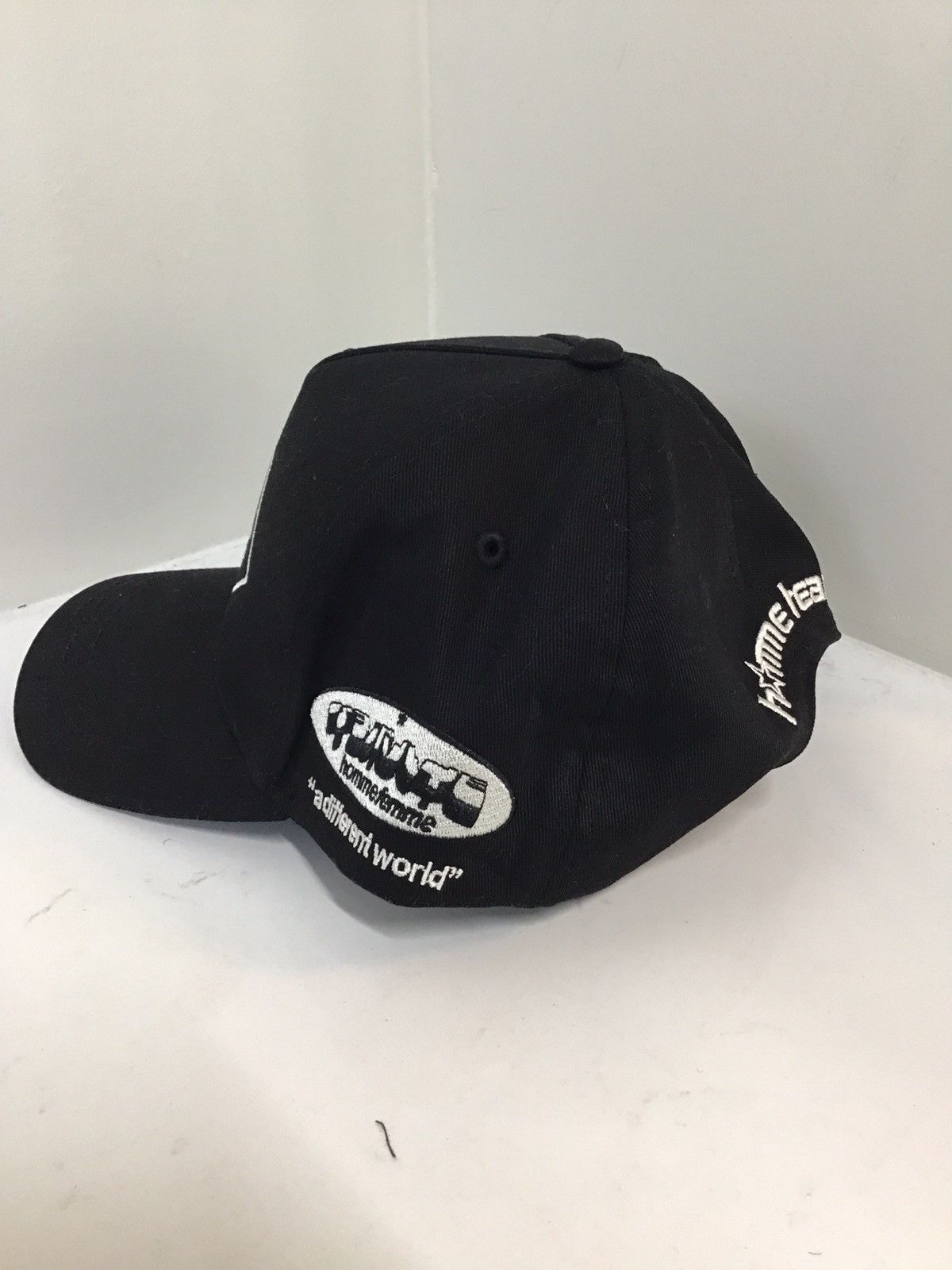Homme + Femme La HOMME + FEMME LA Performance Hat Ultra Black Size ONE SIZE - 5 Thumbnail