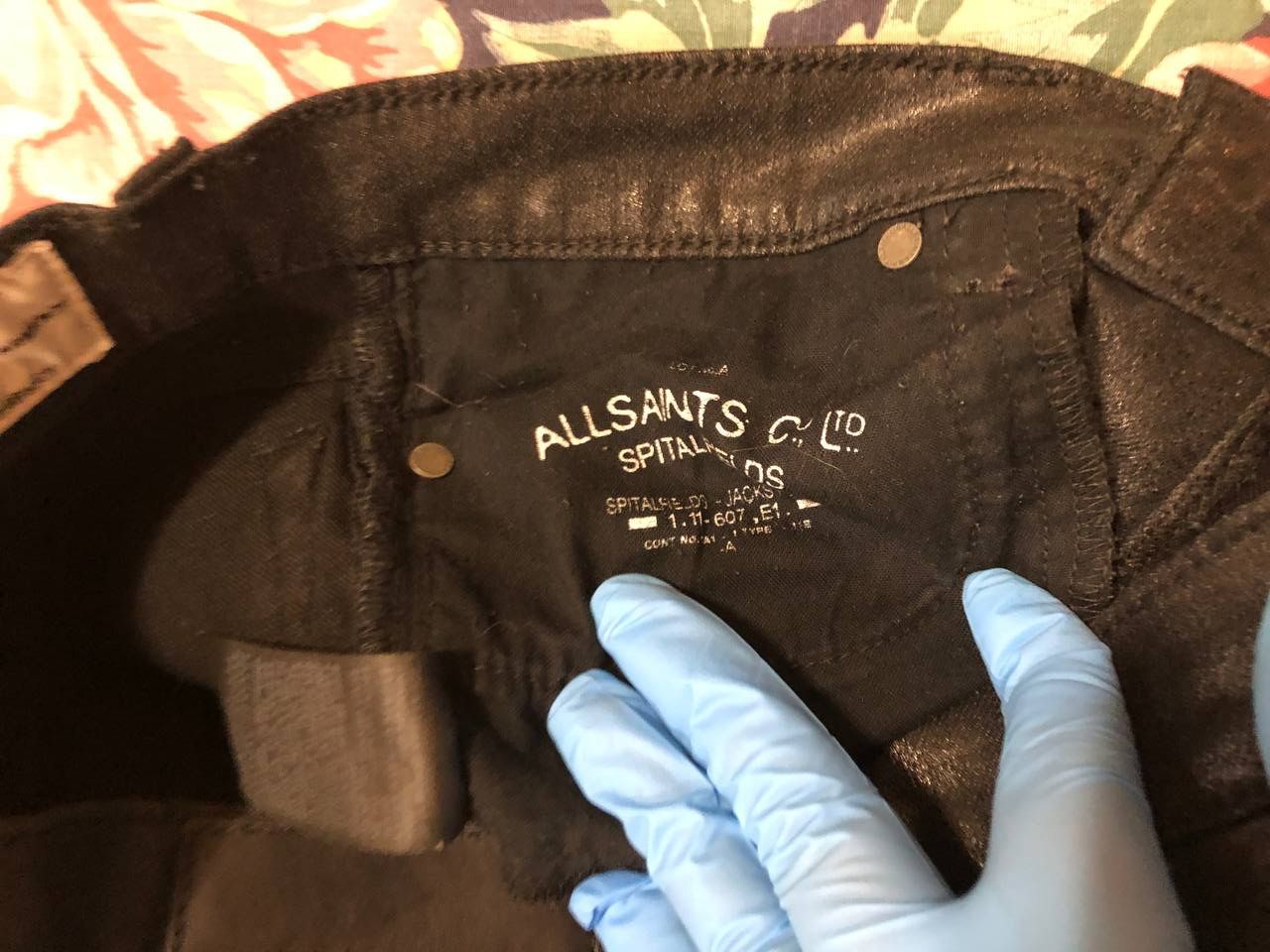 Allsaints Vintage Allsaints Black Classic Fit Jeans Size 26 Size 26" / US 2 / IT 38 - 10 Thumbnail