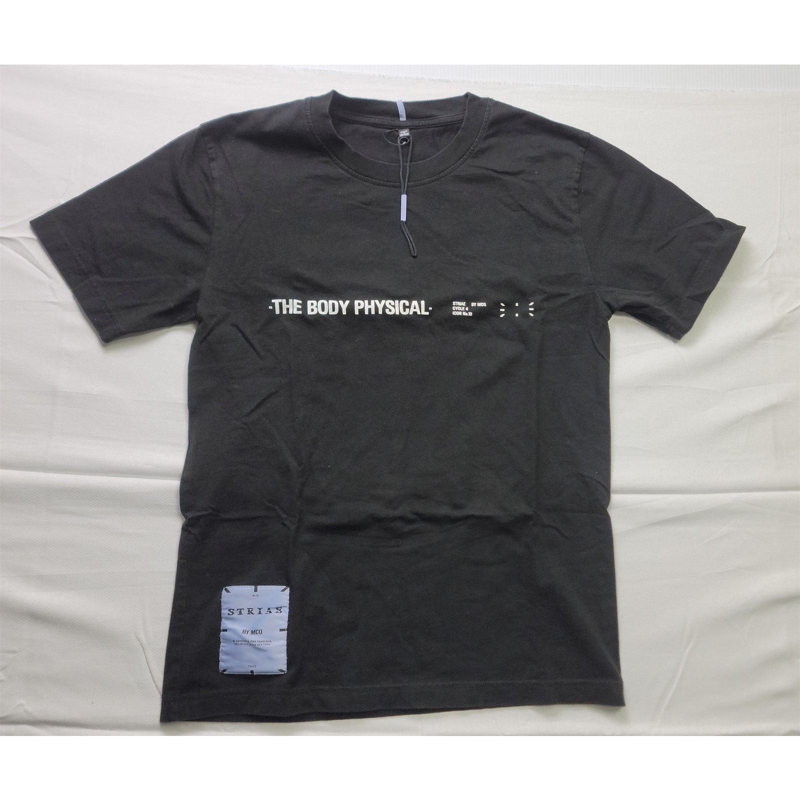 MCQ MCQ Alexander McQueen Black The Body Physical Small T-Shirt Size US S / EU 44-46 / 1 - 1 Thumbnail