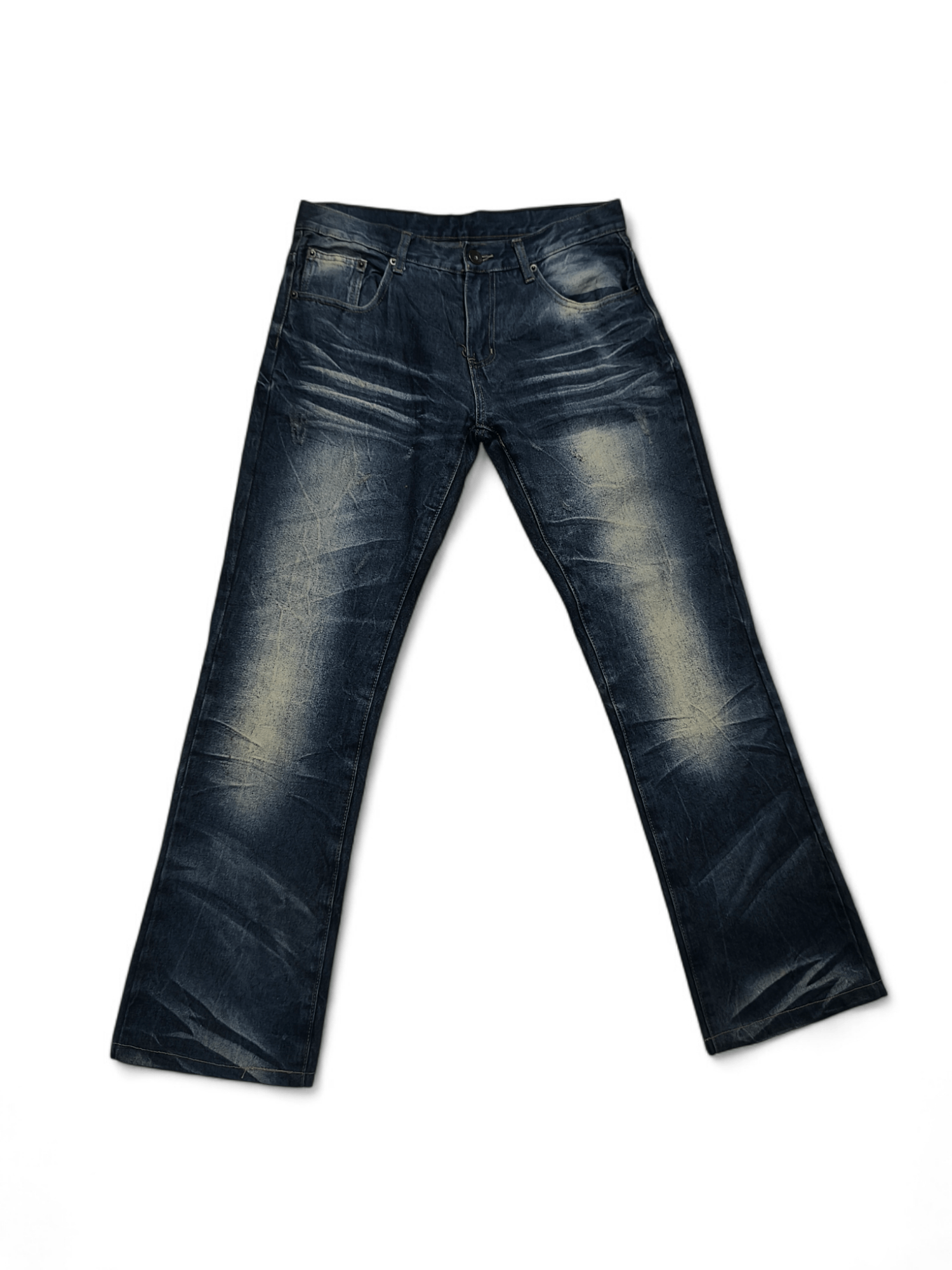 If Six Was Nine × Japanese Brand × Vintage Japan brand Muddy Claw Mark flared Jeans Ifsixwasnine Style Size US 33 - 1 Thumbnail
