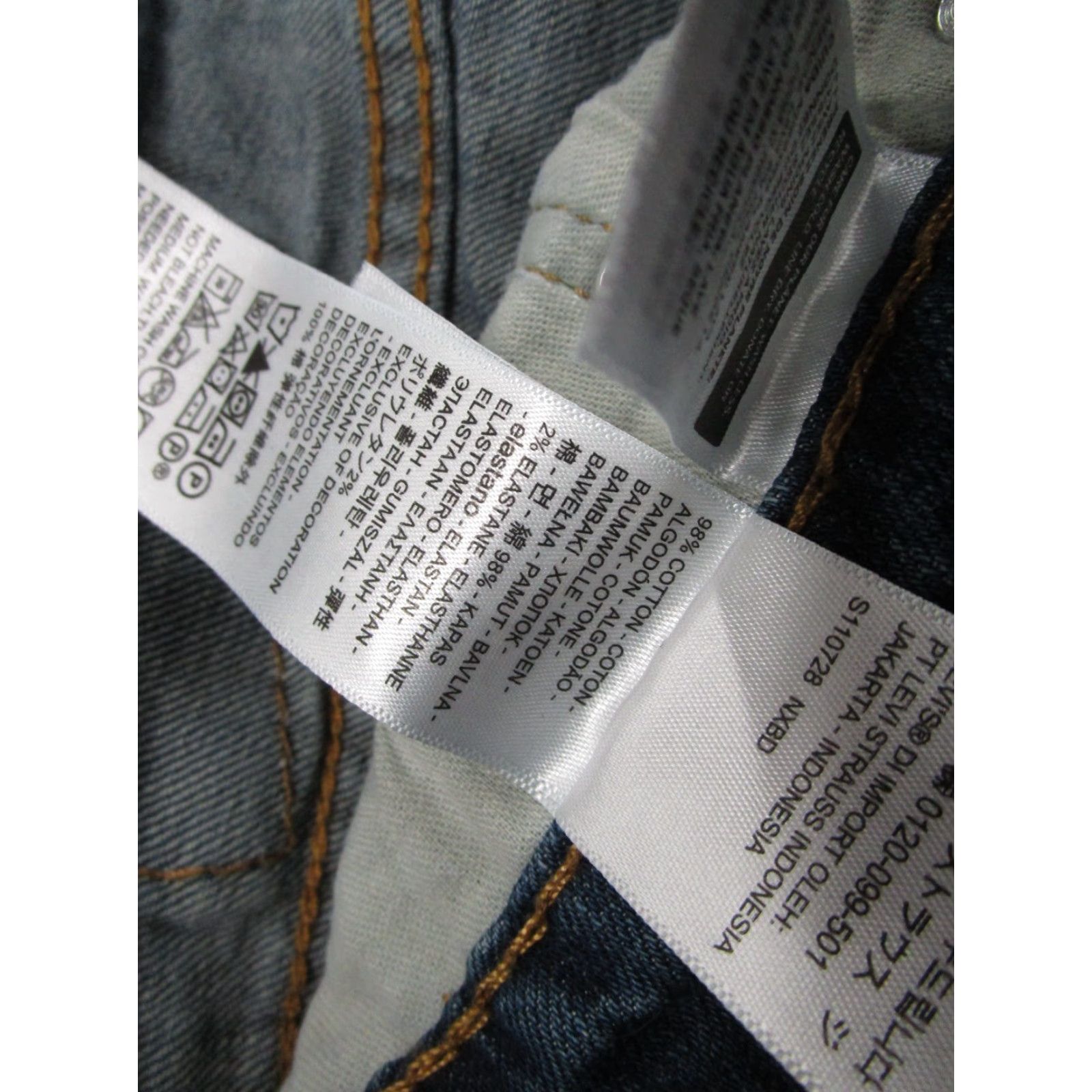 Levi's Levi's 505 Jeans Straight Regular Mens Size 31x32 Blue Denim Cotton 5-Pocket Pockets Vintage No Brand Levi's 500 Series Size US 31 - 5 Thumbnail