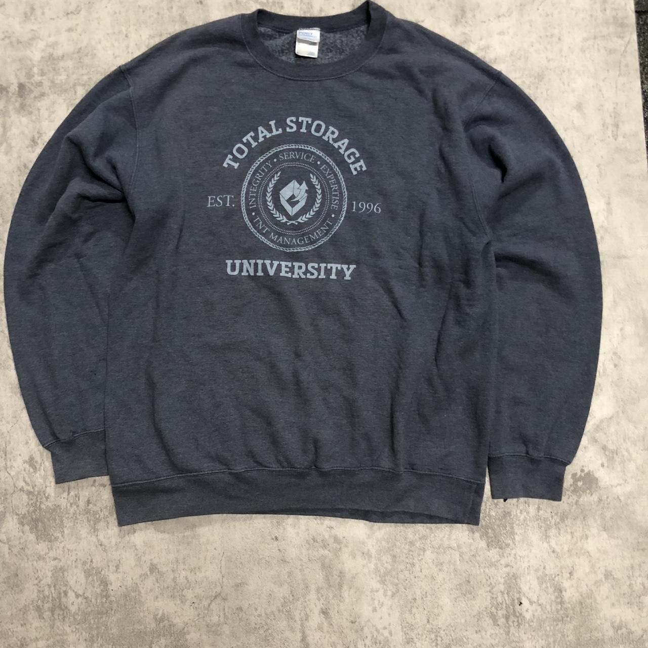 Other Grey vintage 90s University graphic print #90s Size US L / EU 52-54 / 3 - 3 Thumbnail