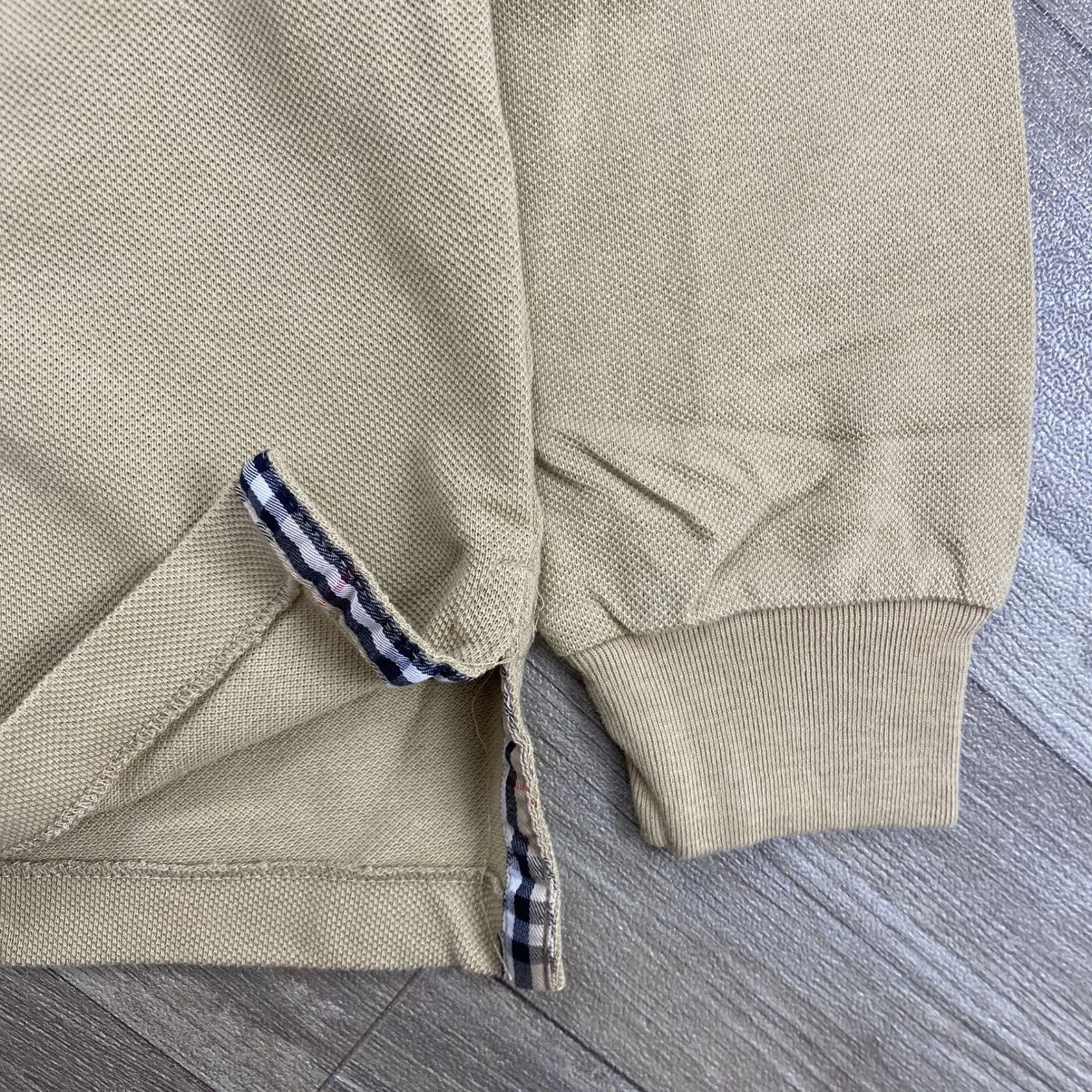 Burberry Vintage Burberrys London Nova Check Long Polo Shirt Size US M / EU 48-50 / 2 - 5 Thumbnail