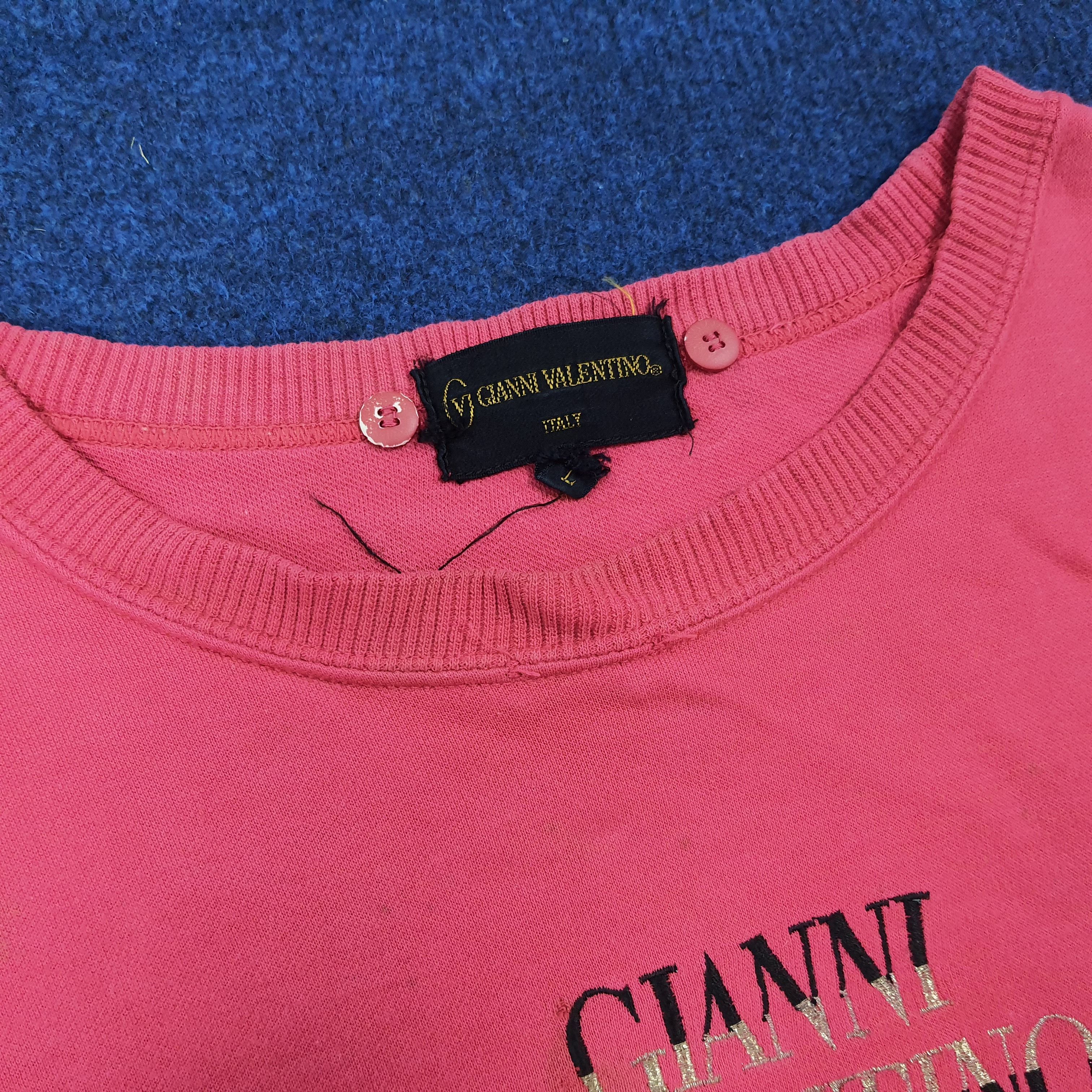 Gianni Valentino Vintage Gianni Valentino Italy Sweatshirt C277N9 Size US S / EU 44-46 / 1 - 5 Thumbnail