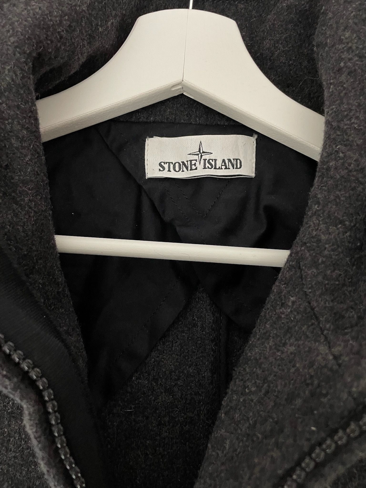 Stone Island Panno Speciale Wool Blend Parka Hooded Size US S / EU 44-46 / 1 - 2 Thumbnail