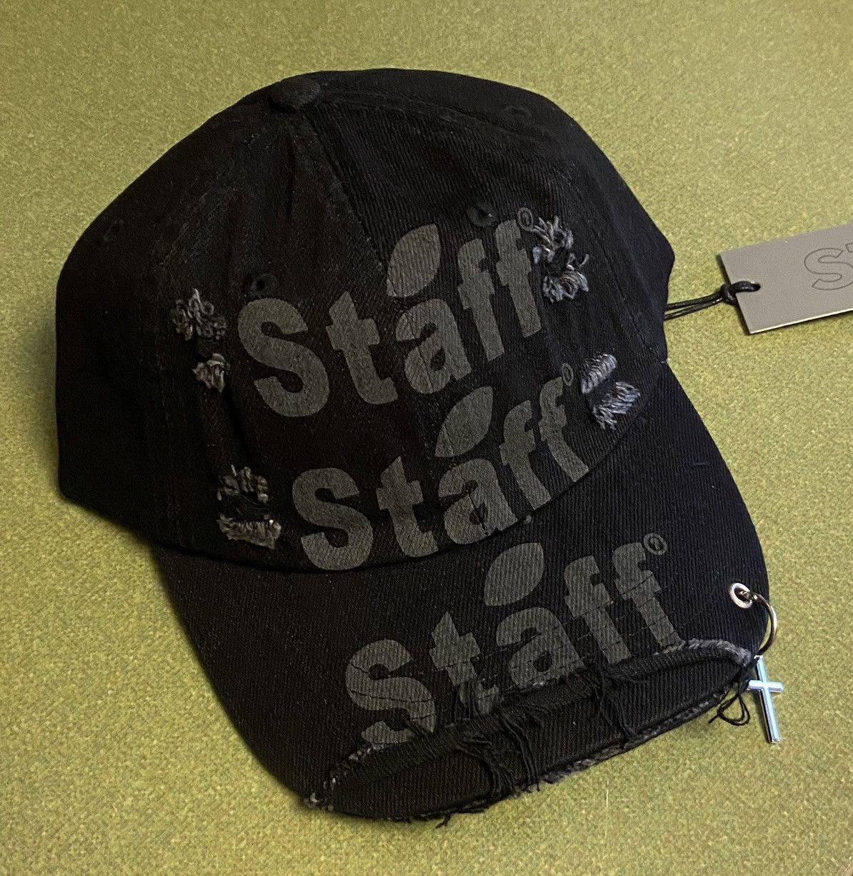 image of G59 Records Staff Workforce Maintenance Cap in Black, Men's