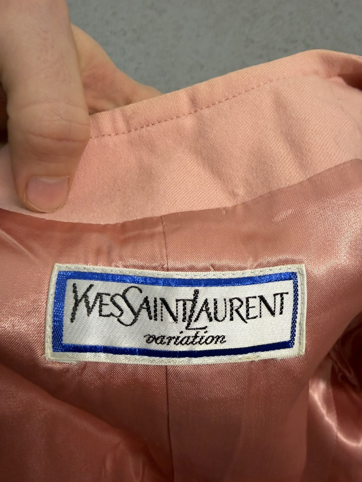 Yves Saint Laurent Vintage Yves Saint Laurent YSL Blazer Size M / US 6-8 / IT 42-44 - 15 Thumbnail