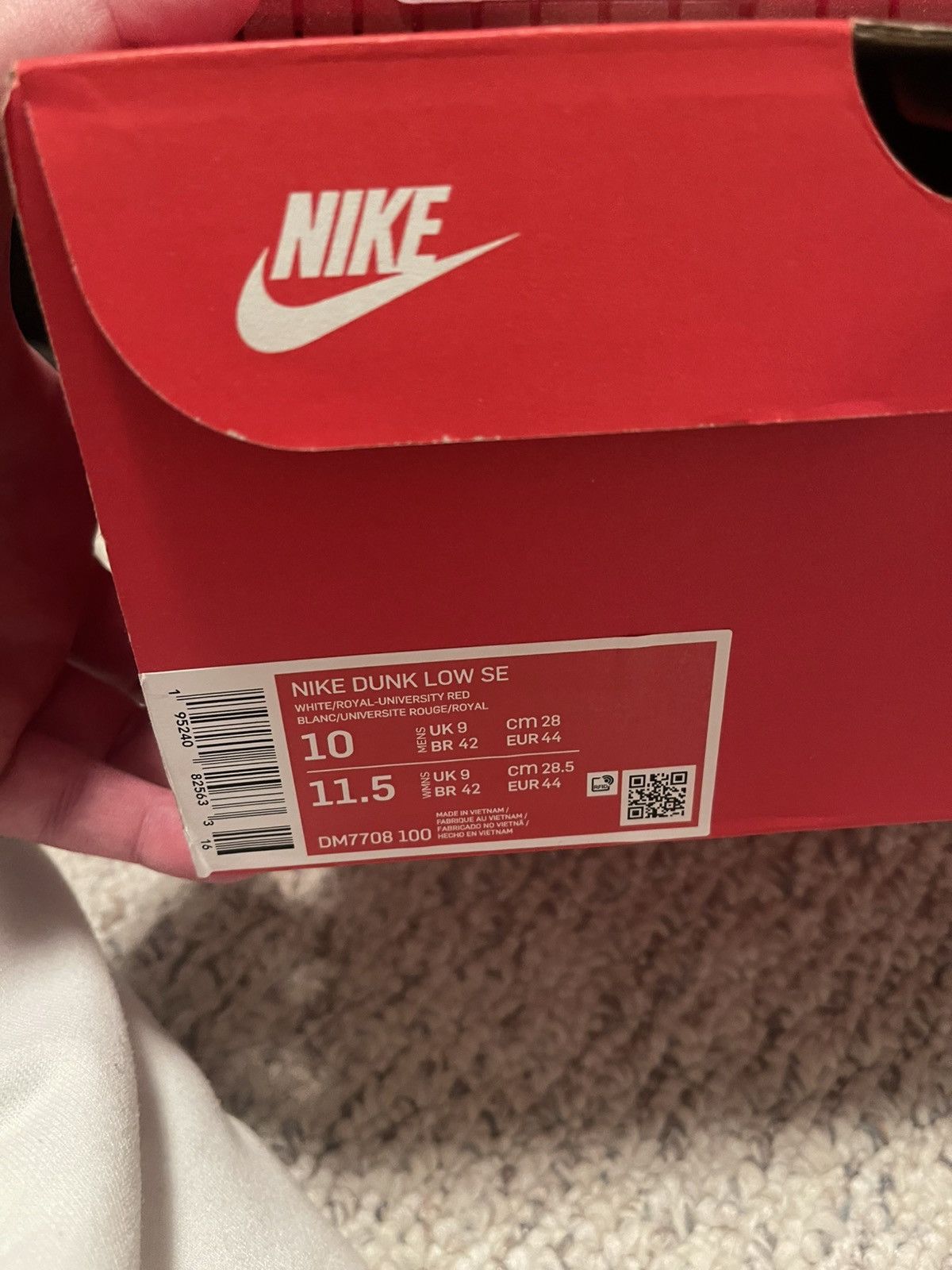 Nike Nike Dunk Low “Seoul (Special Gift) Size US 10 / EU 43 - 7 Thumbnail