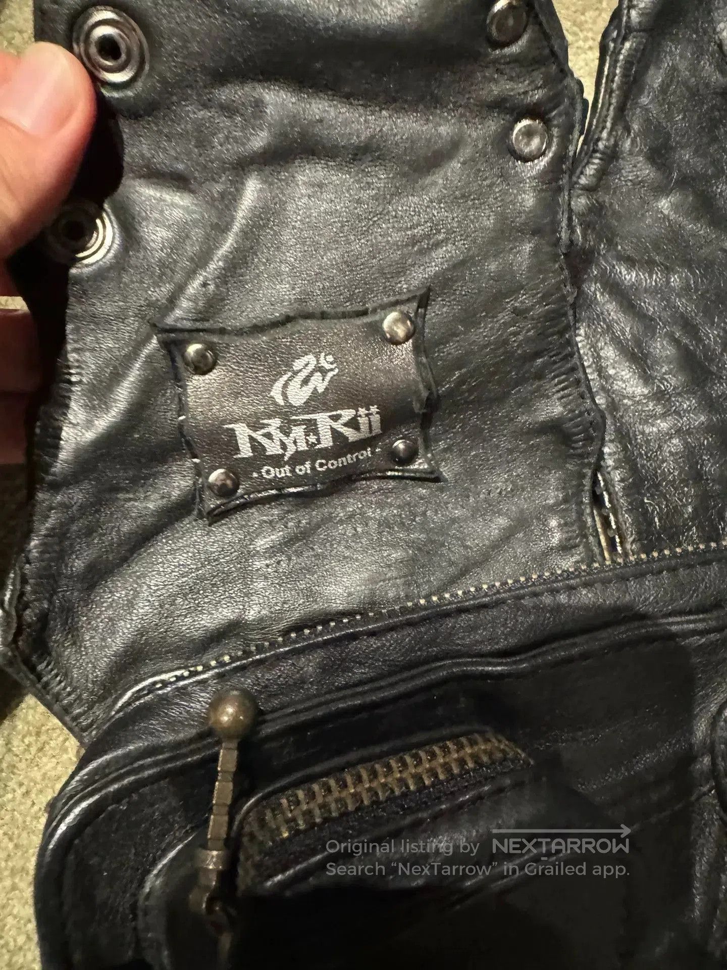KMRii Kmrii Steampunk Leather Fanny Pack. Size ONE SIZE - 3 Thumbnail