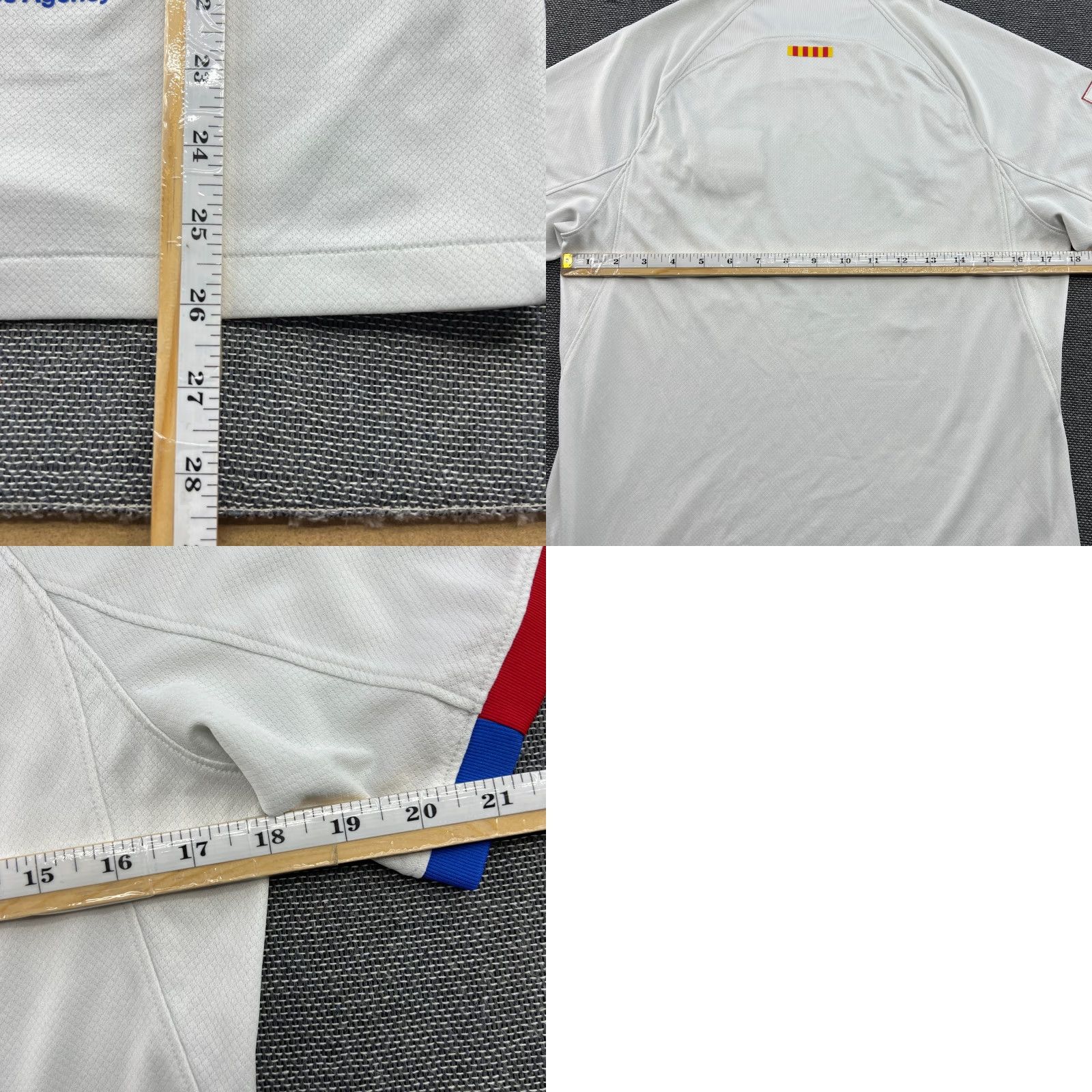 Nike Nike Shirt Barcelona 2023 2024 Away Football Jersey Small White Size US S / EU 44-46 / 1 - 9 Thumbnail