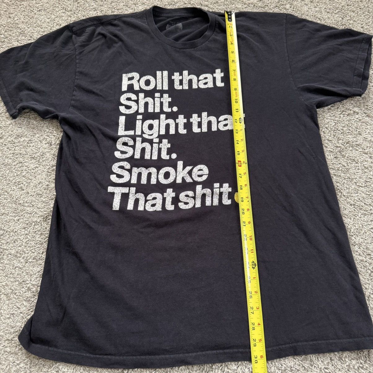 Wu-Tang Clan 🔴Wu-Tang Shirt Sz XL Smoke That Roll That WuTang Method Man Size US XL / EU 56 / 4 - 6 Thumbnail