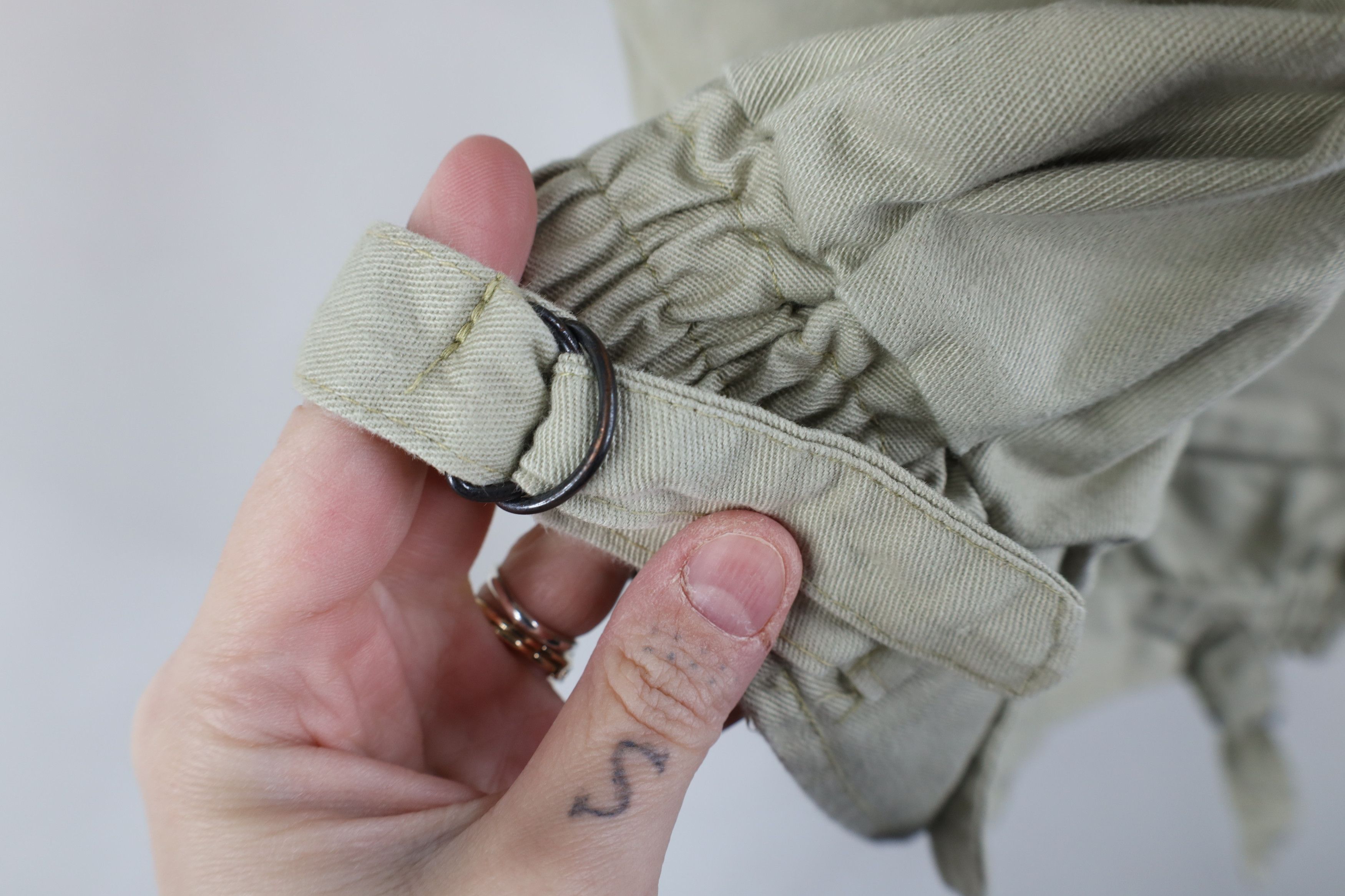 Vintage Vtg 70s 80s Streetwear Side Buckle Canvas Vest Jacket Size L / US 10 / IT 46 - 9 Thumbnail