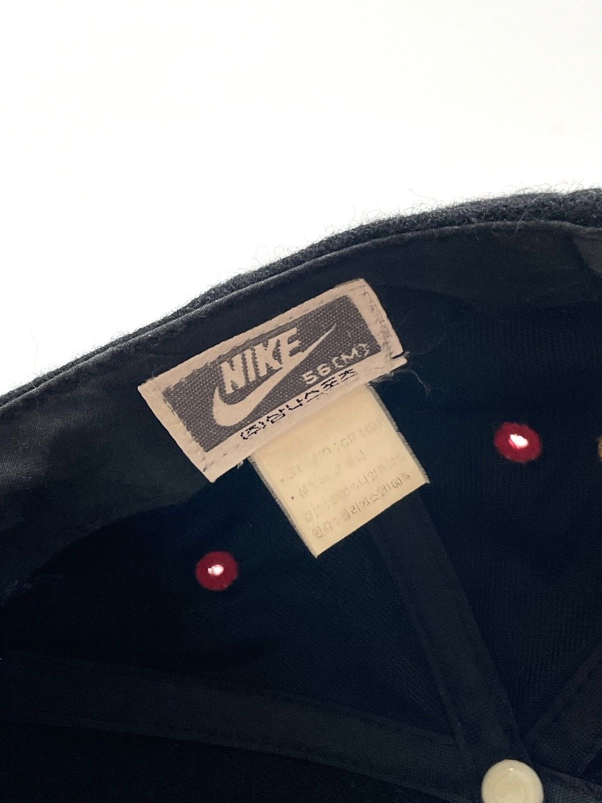 Nike 1990’s Nike Air Jordan 23 Wool Hat Black Size ONE SIZE - 10 Thumbnail